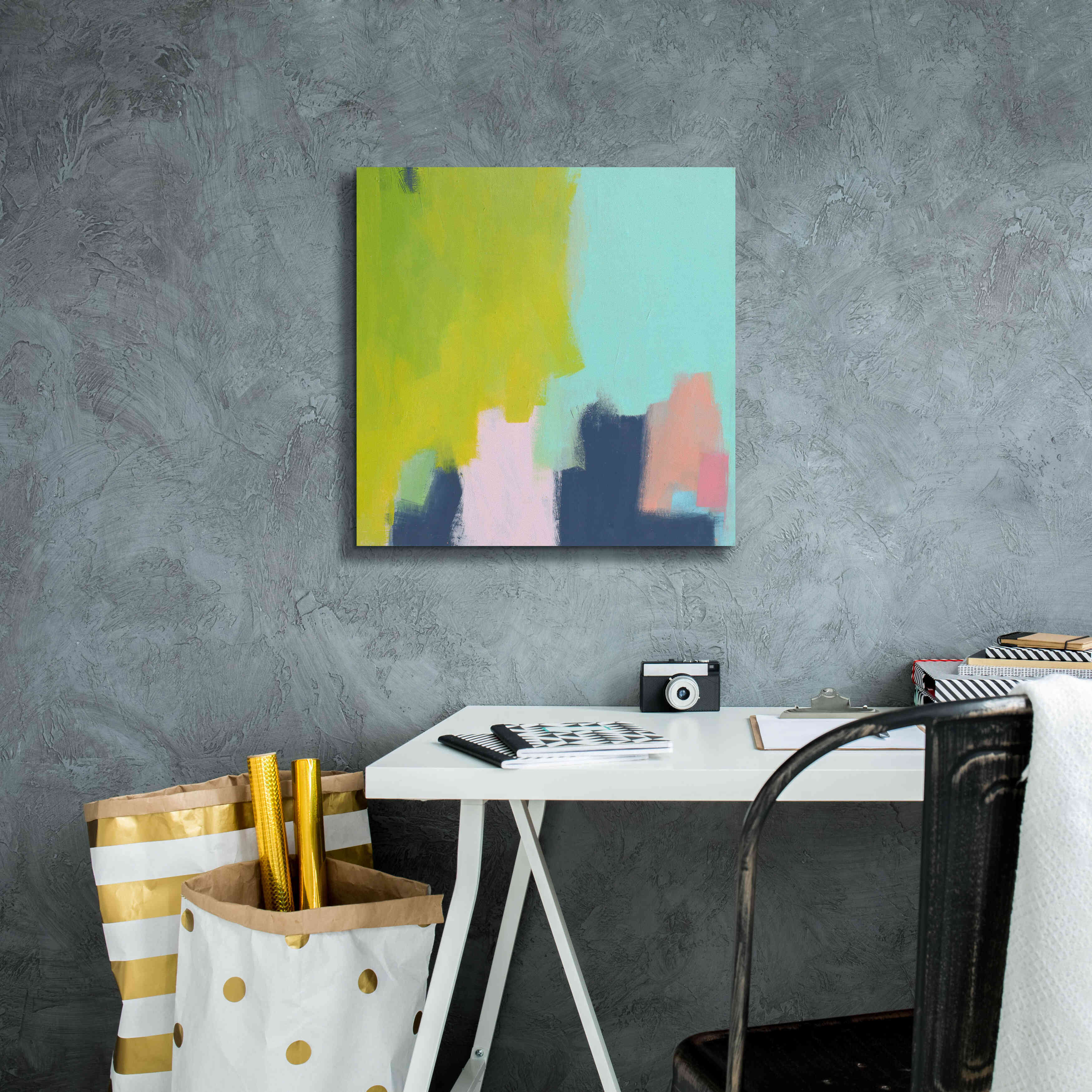 'Pyrus' by Melissa Donoho, Giclee Canvas Wall Art,18x18