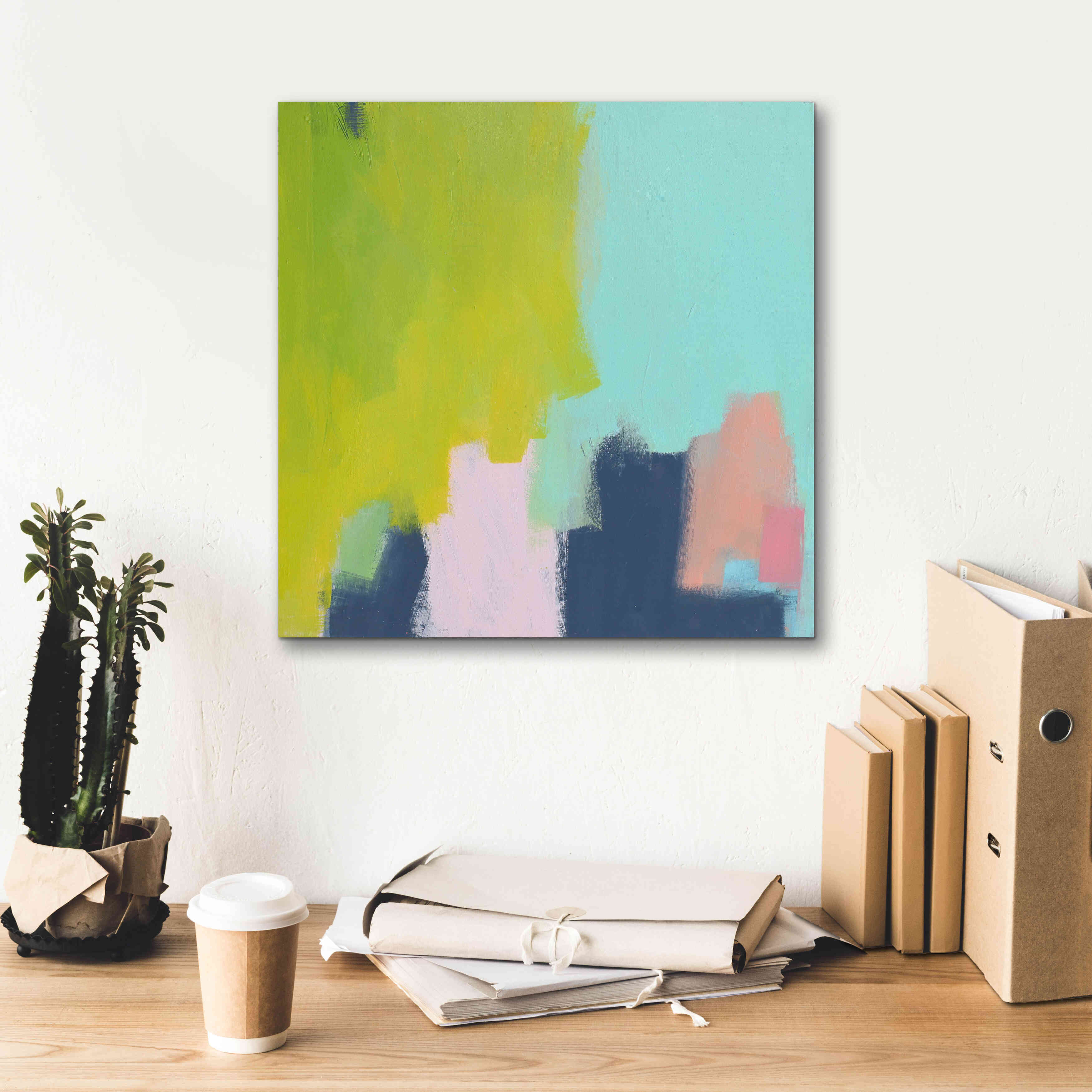 'Pyrus' by Melissa Donoho, Giclee Canvas Wall Art,18x18
