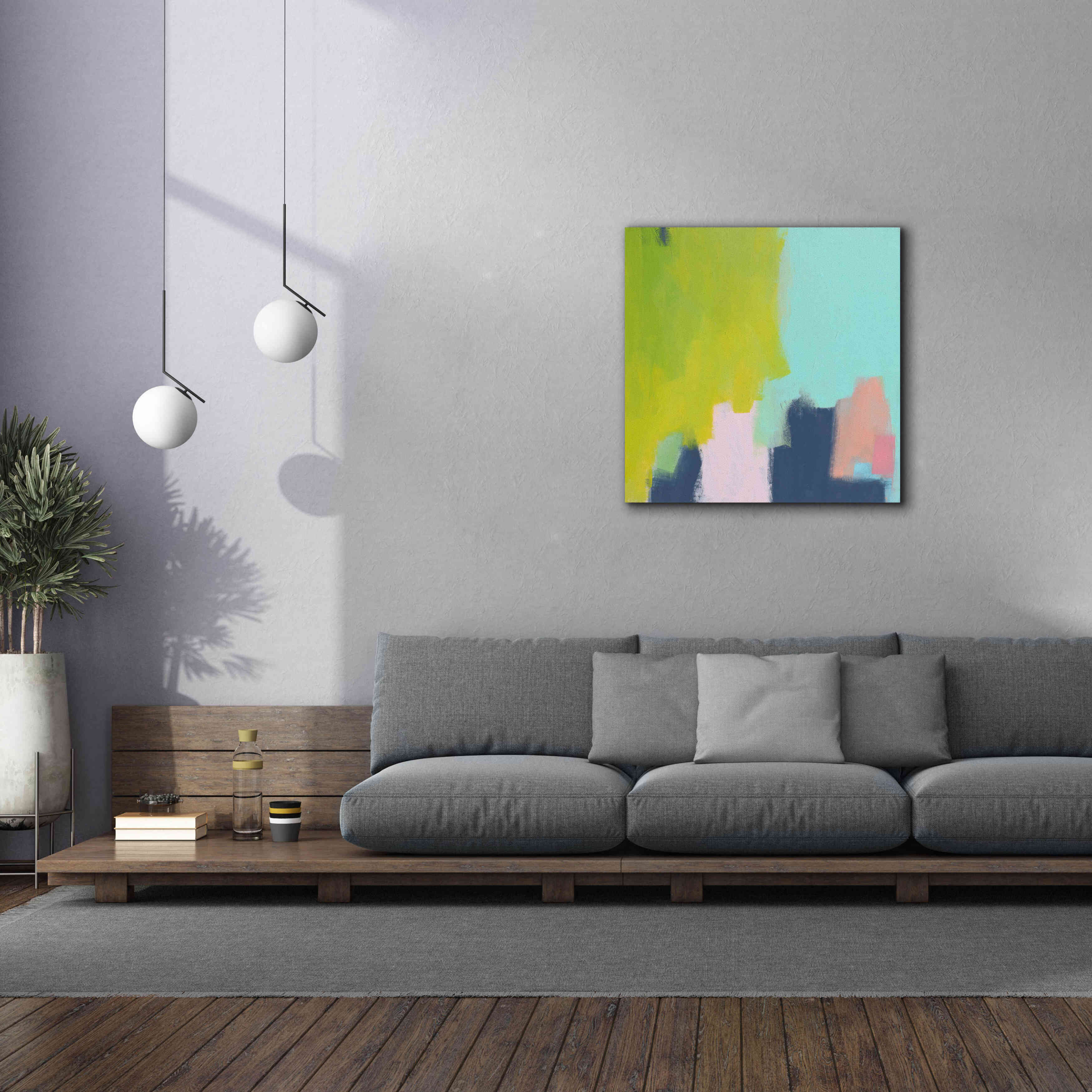 'Pyrus' by Melissa Donoho, Giclee Canvas Wall Art,37x37