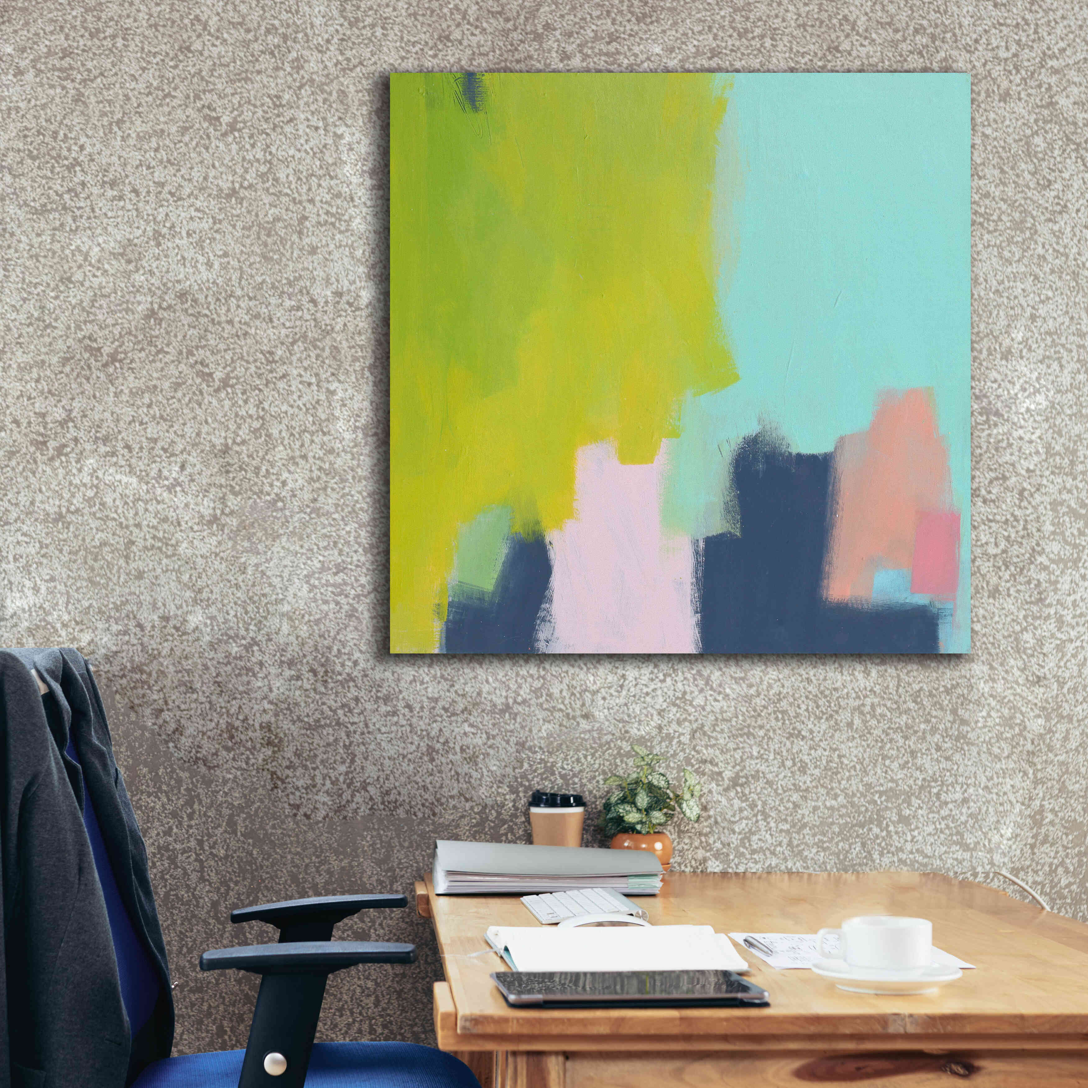 'Pyrus' by Melissa Donoho, Giclee Canvas Wall Art,37x37