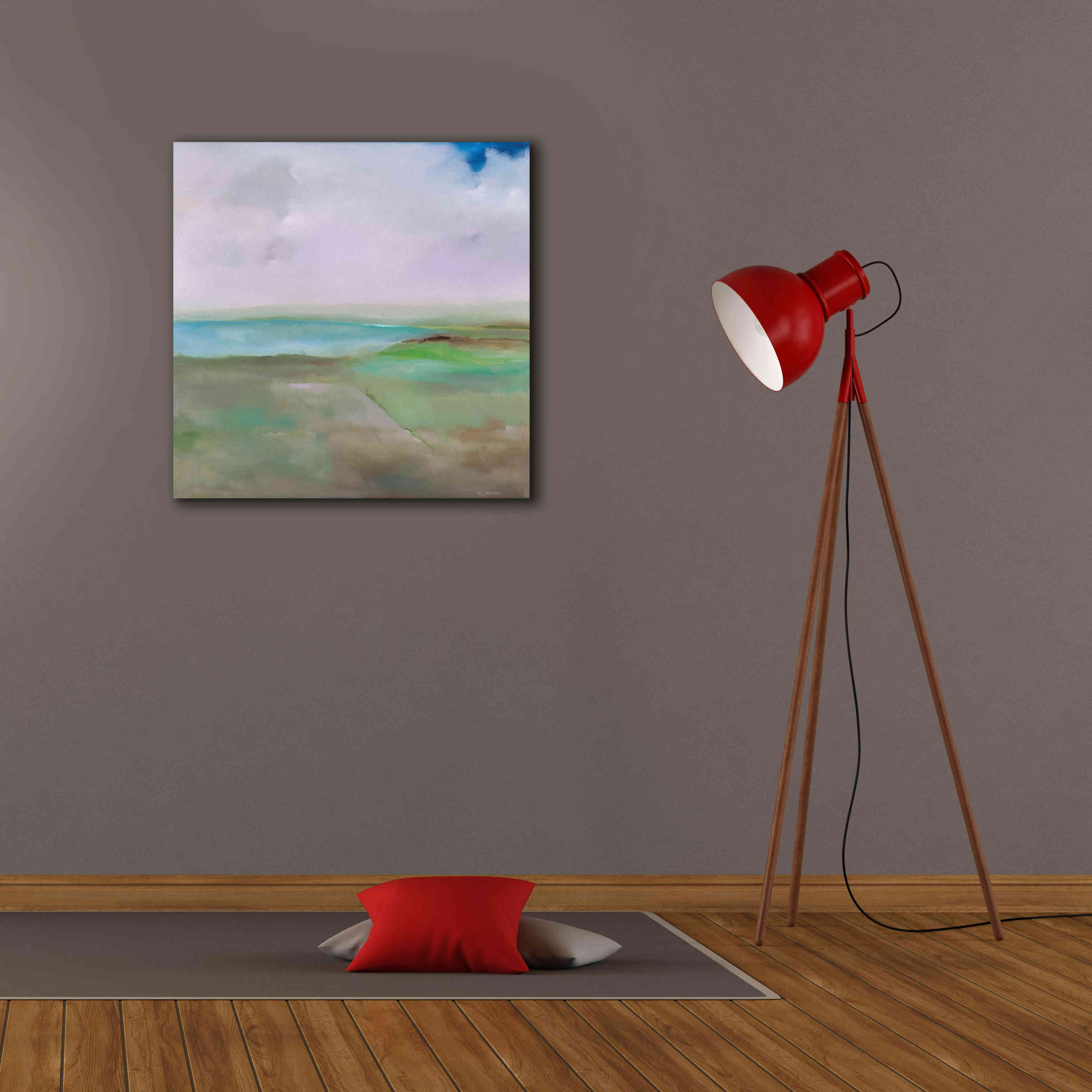 'Crossroads' by Michael A. Diliberto, Giclee Canvas Wall Art,26x26