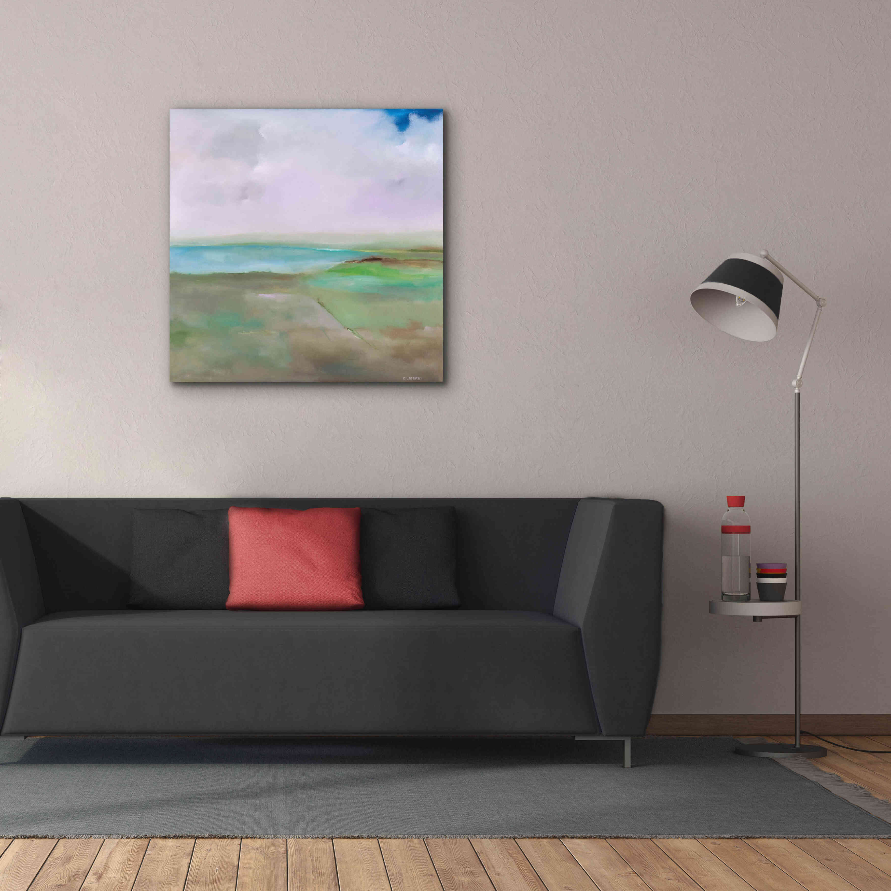'Crossroads' by Michael A. Diliberto, Giclee Canvas Wall Art,37x37