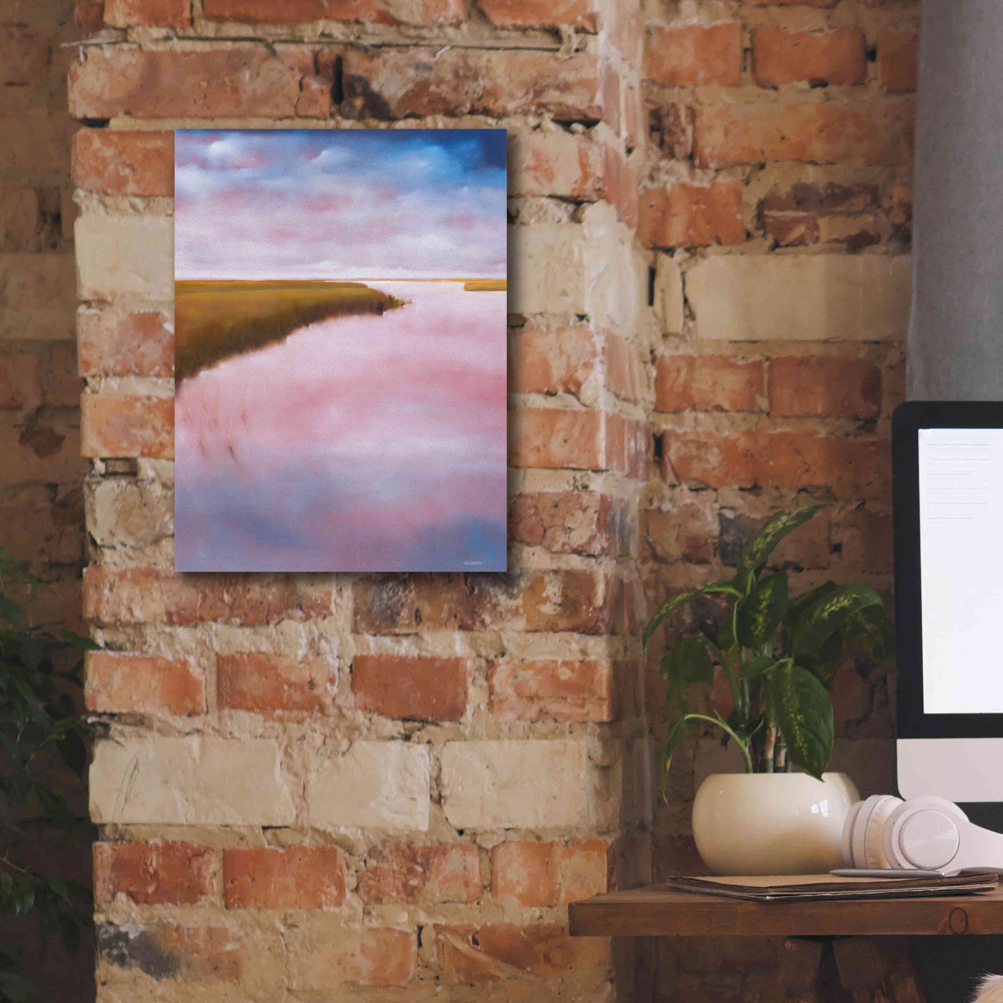 'Lowlands' by Michael A. Diliberto, Giclee Canvas Wall Art,12x16