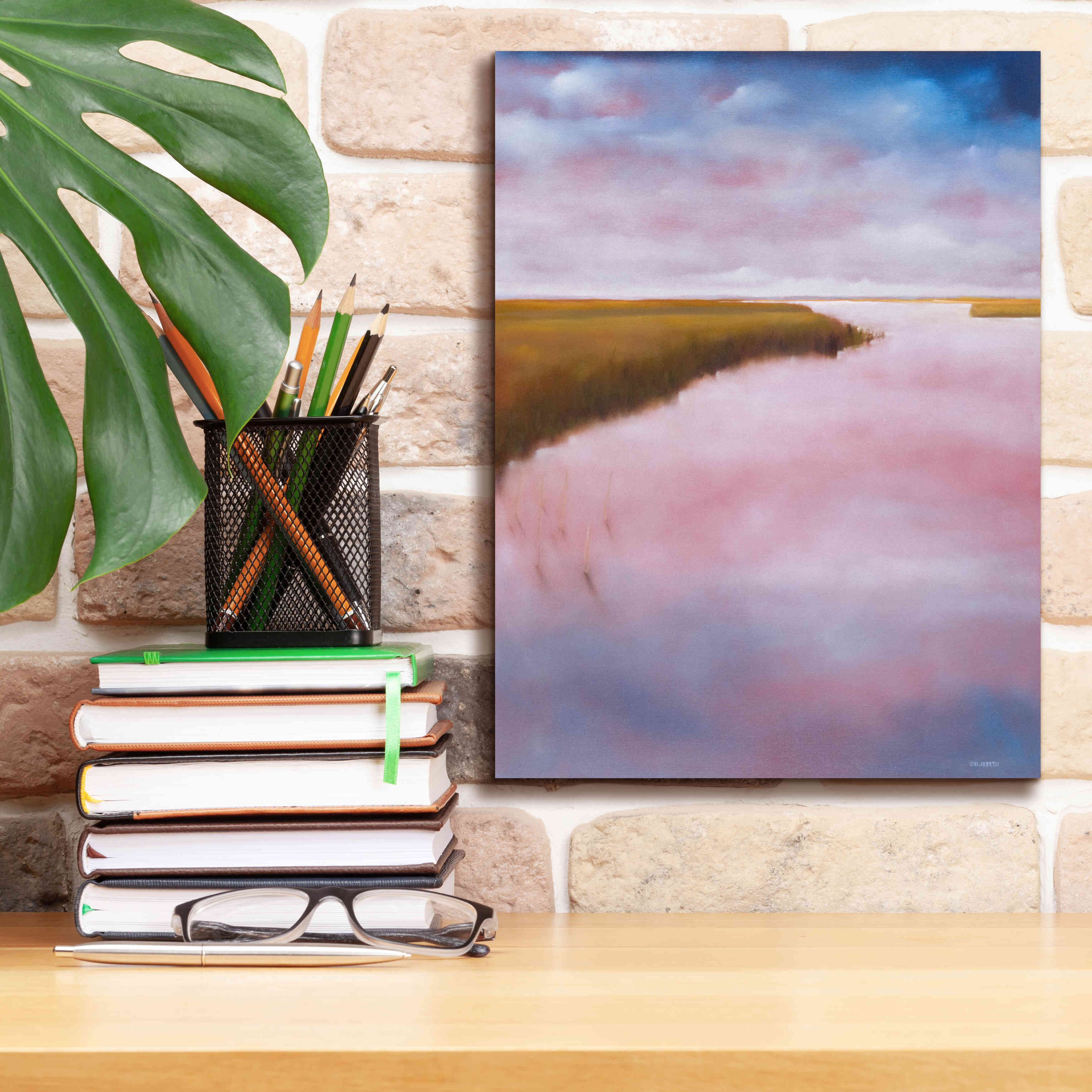 'Lowlands' by Michael A. Diliberto, Giclee Canvas Wall Art,12x16