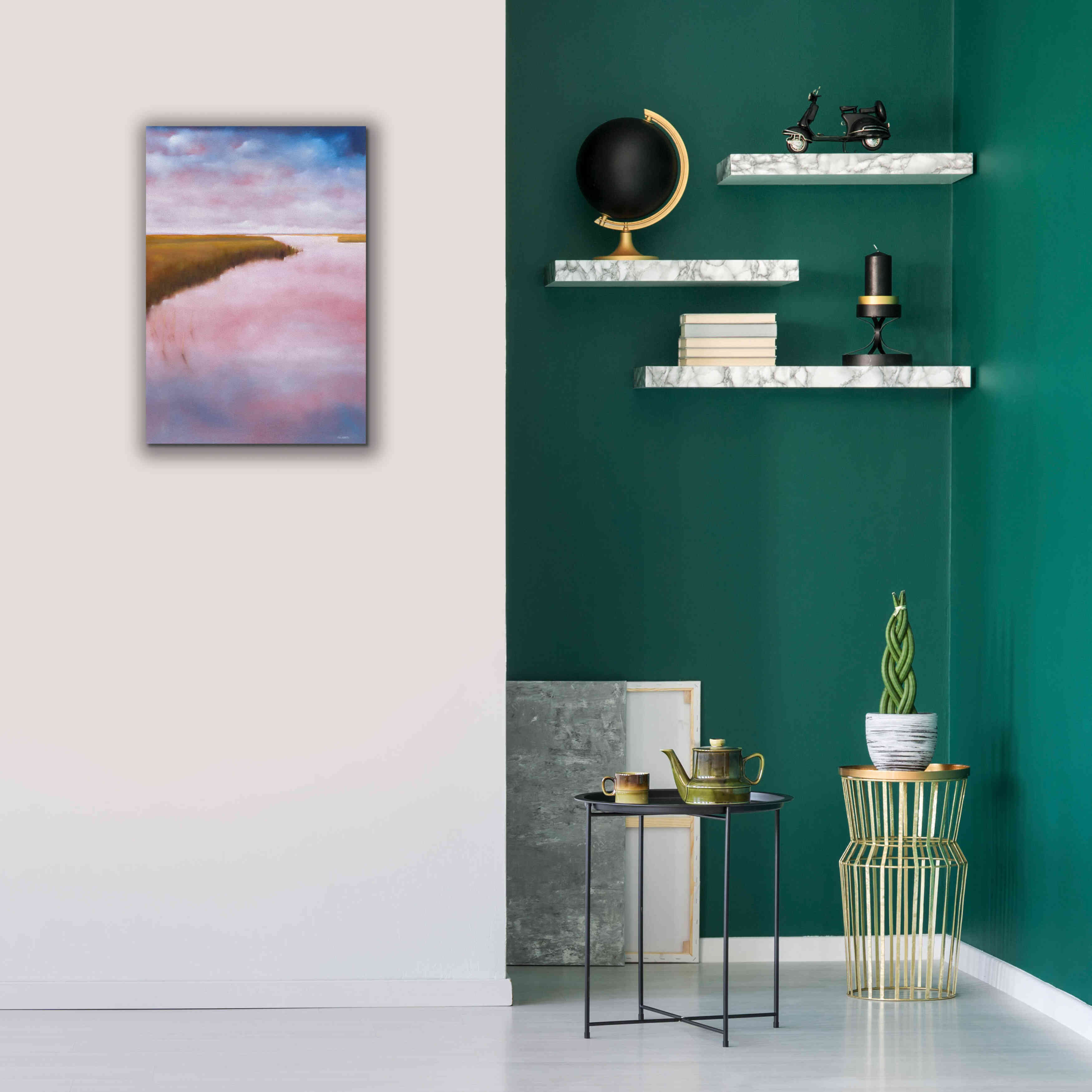 'Lowlands' by Michael A. Diliberto, Giclee Canvas Wall Art,18x26