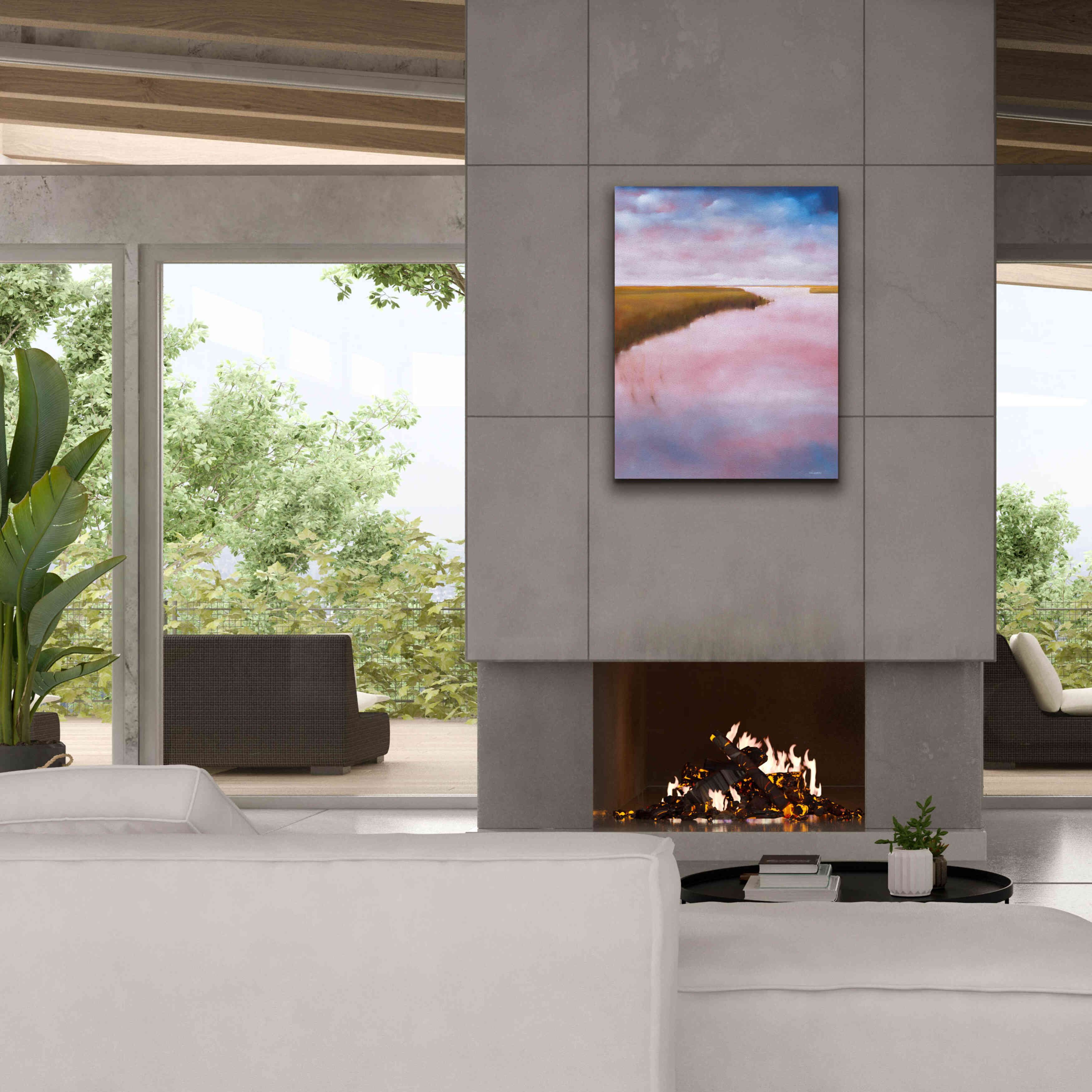 'Lowlands' by Michael A. Diliberto, Giclee Canvas Wall Art,26x34