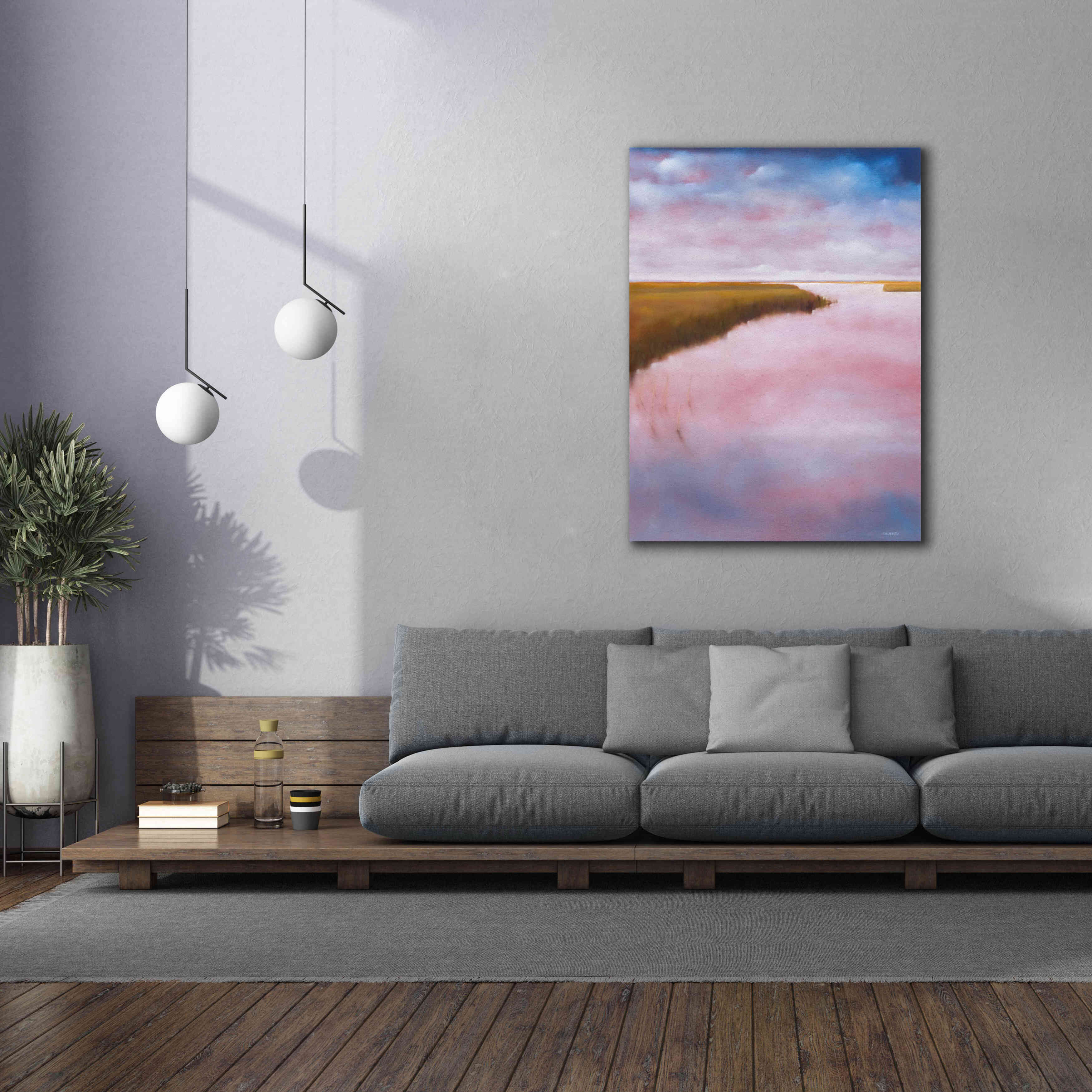 'Lowlands' by Michael A. Diliberto, Giclee Canvas Wall Art,40x54