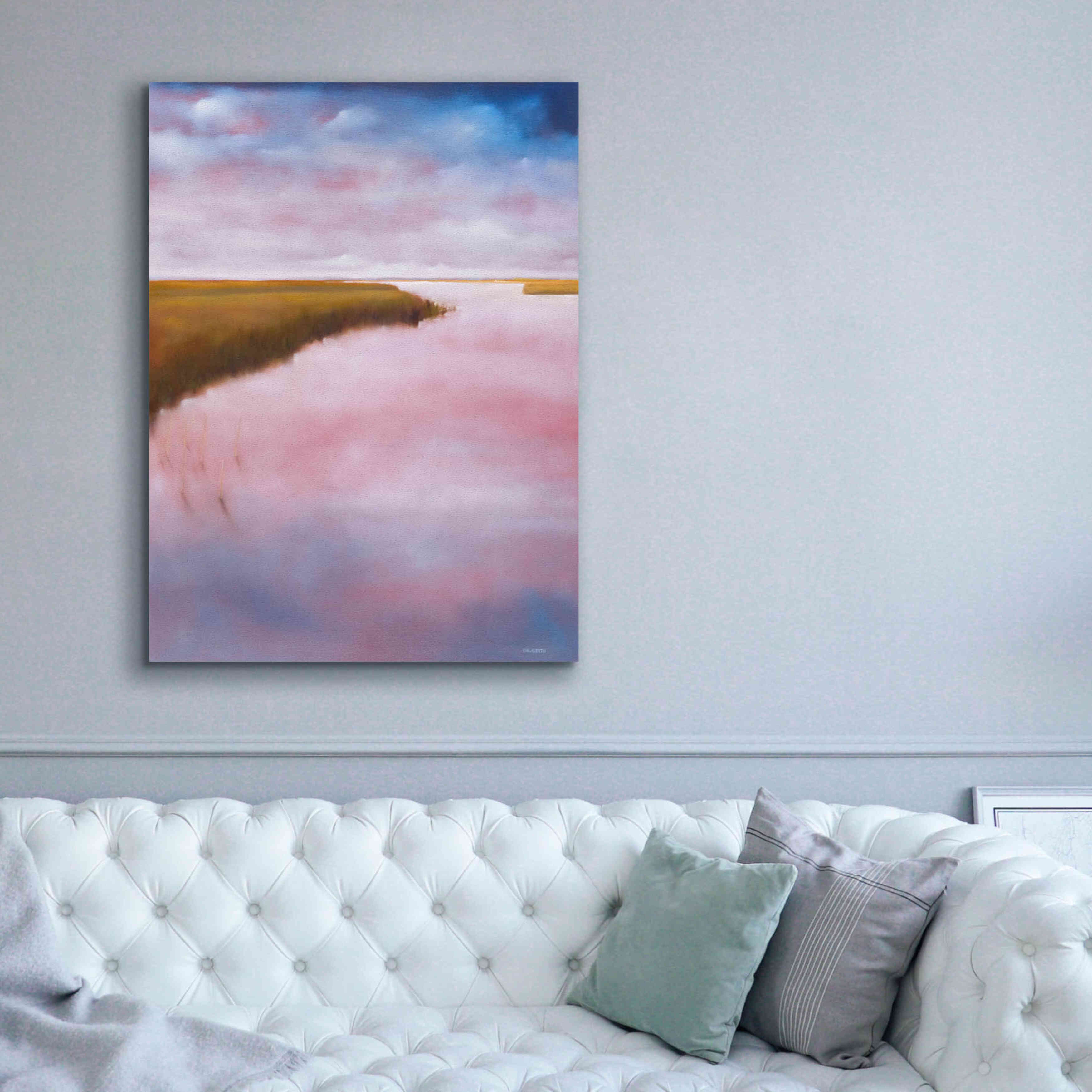 'Lowlands' by Michael A. Diliberto, Giclee Canvas Wall Art,40x54