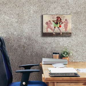 'Devil or Angel' by Michael Fitzpatrick, Giclee Canvas Wall Art,16x12