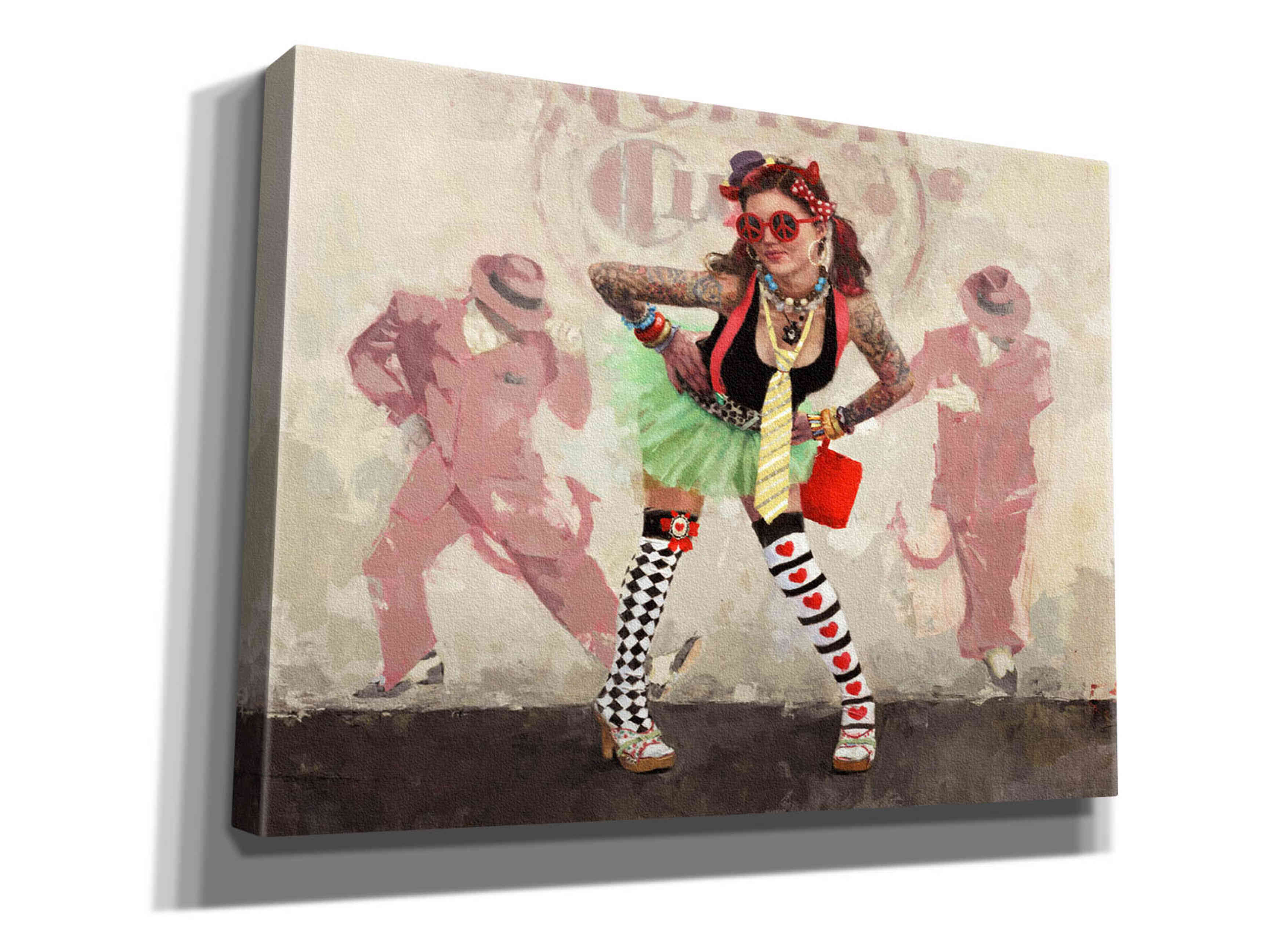 'Devil or Angel' by Michael Fitzpatrick, Giclee Canvas Wall Art