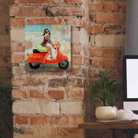 Image of 'This Is How I Roll' by Michael Fitzpatrick, Giclee Canvas Wall Art,12x12