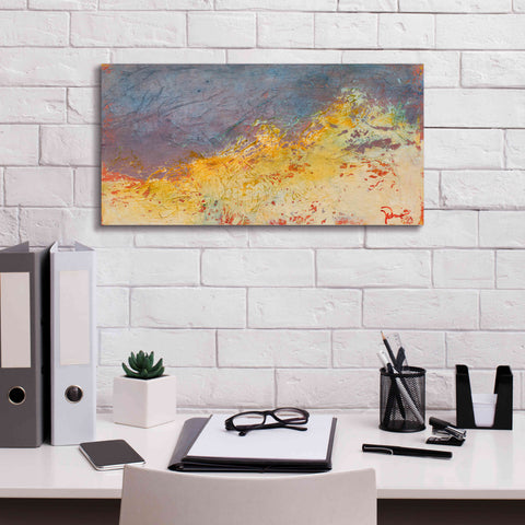 Image of 'Aerial' by Patrick Dennis, Giclee Canvas Wall Art,24x12