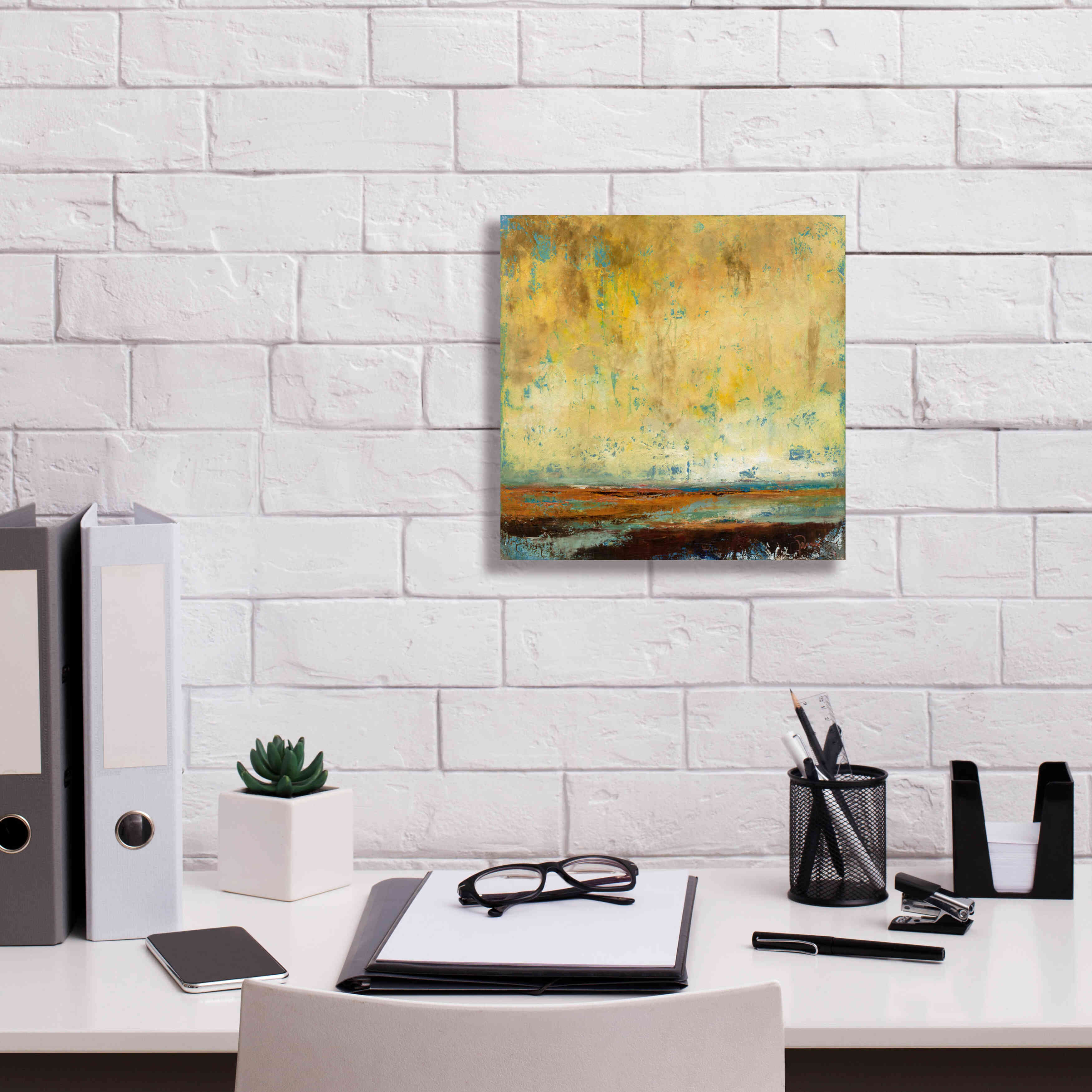 'Air Quality' by Patrick Dennis, Giclee Canvas Wall Art,12x12