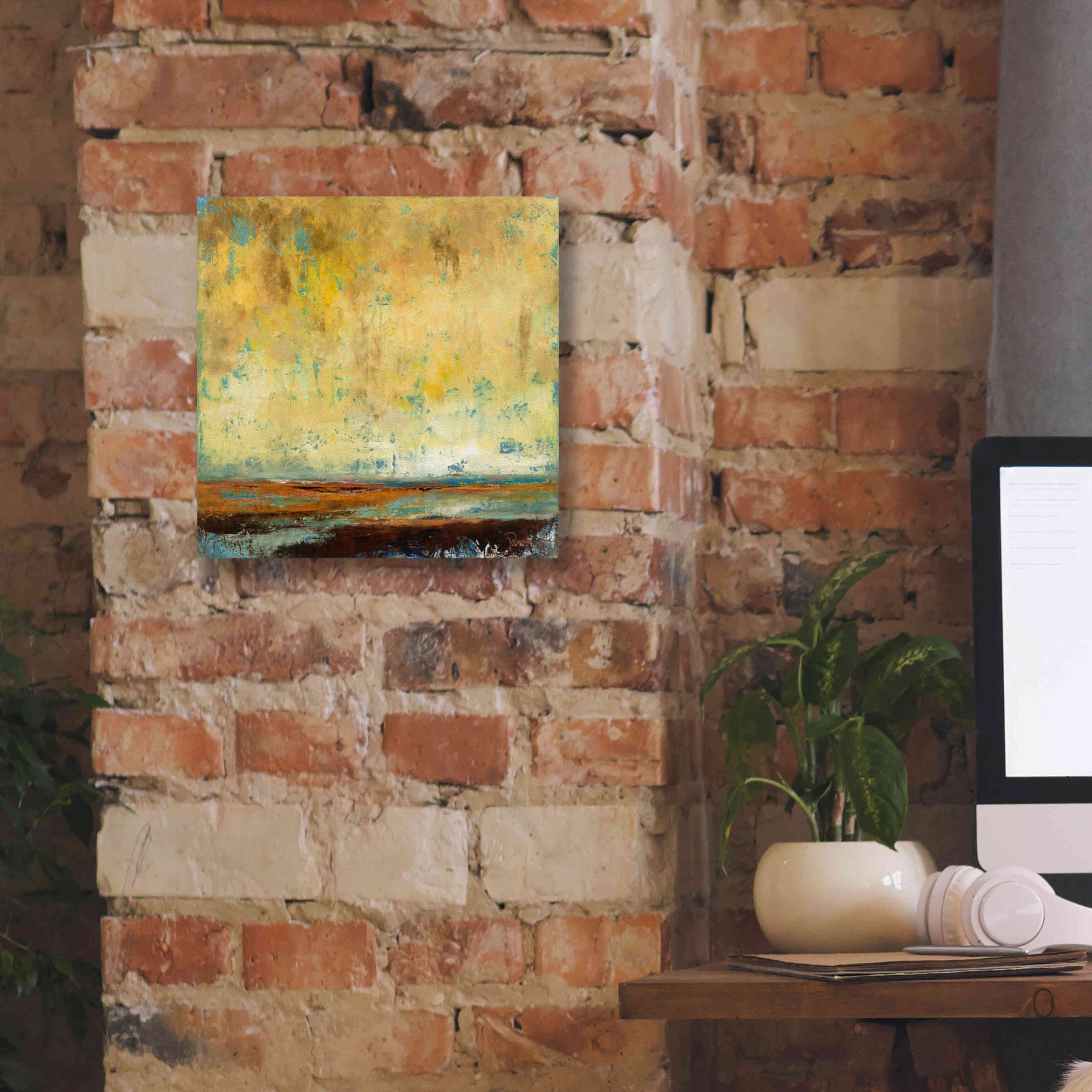 'Air Quality' by Patrick Dennis, Giclee Canvas Wall Art,12x12