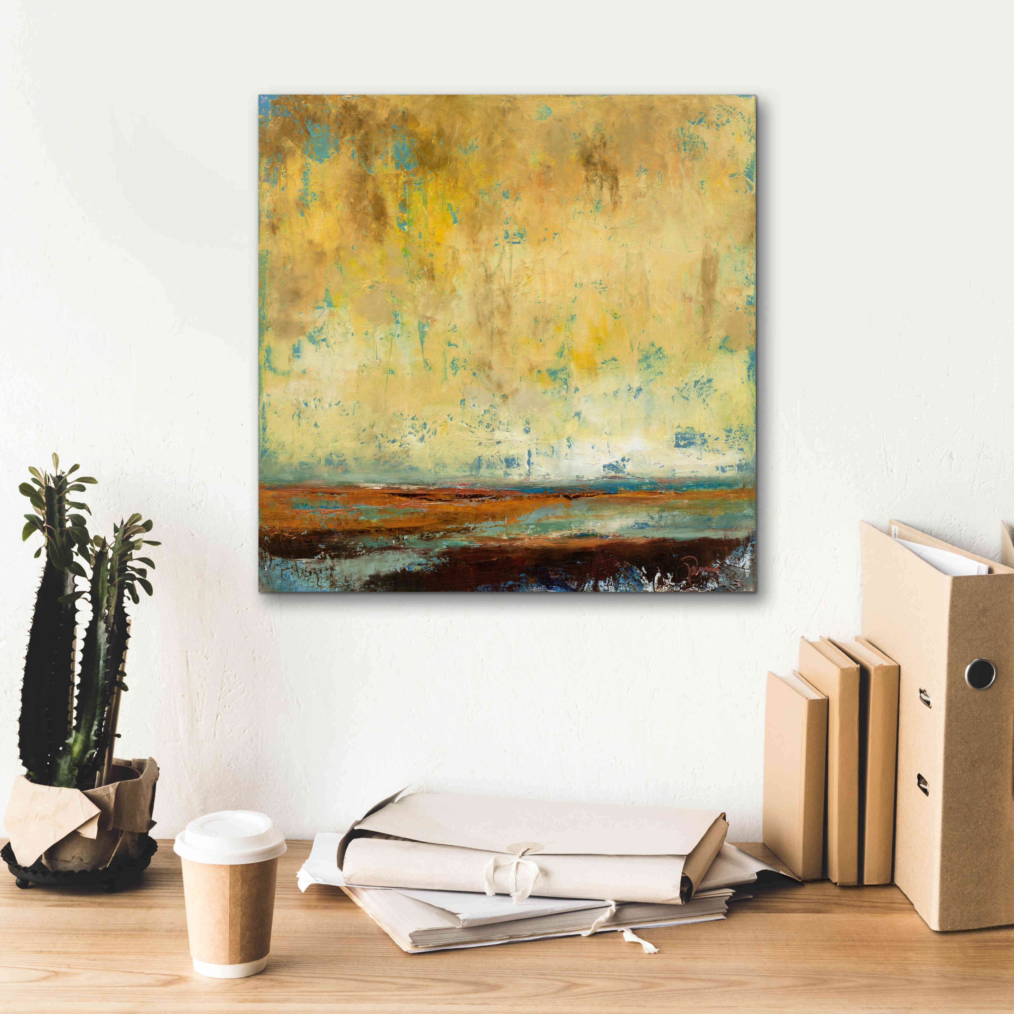 'Air Quality' by Patrick Dennis, Giclee Canvas Wall Art,18x18
