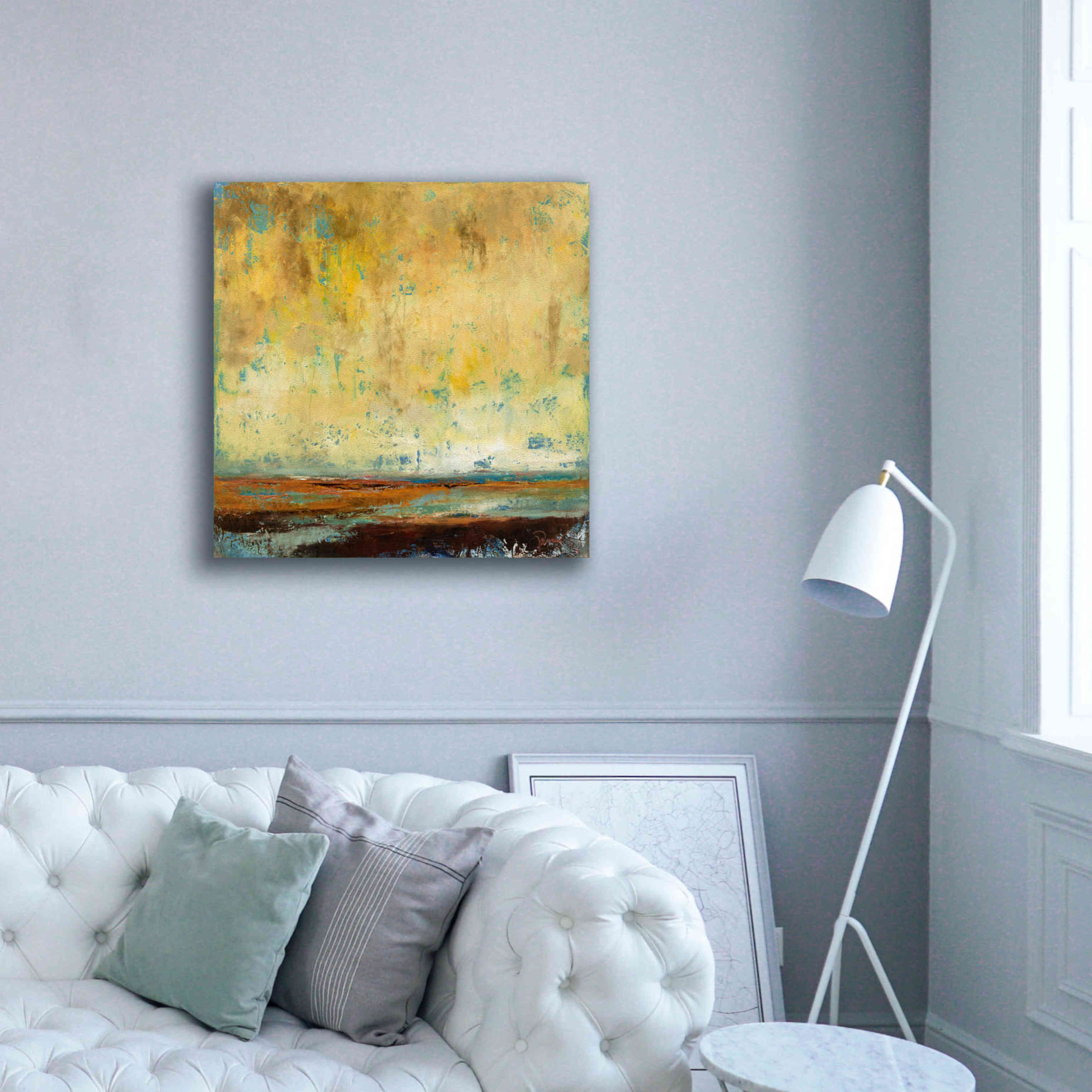 'Air Quality' by Patrick Dennis, Giclee Canvas Wall Art,37x37