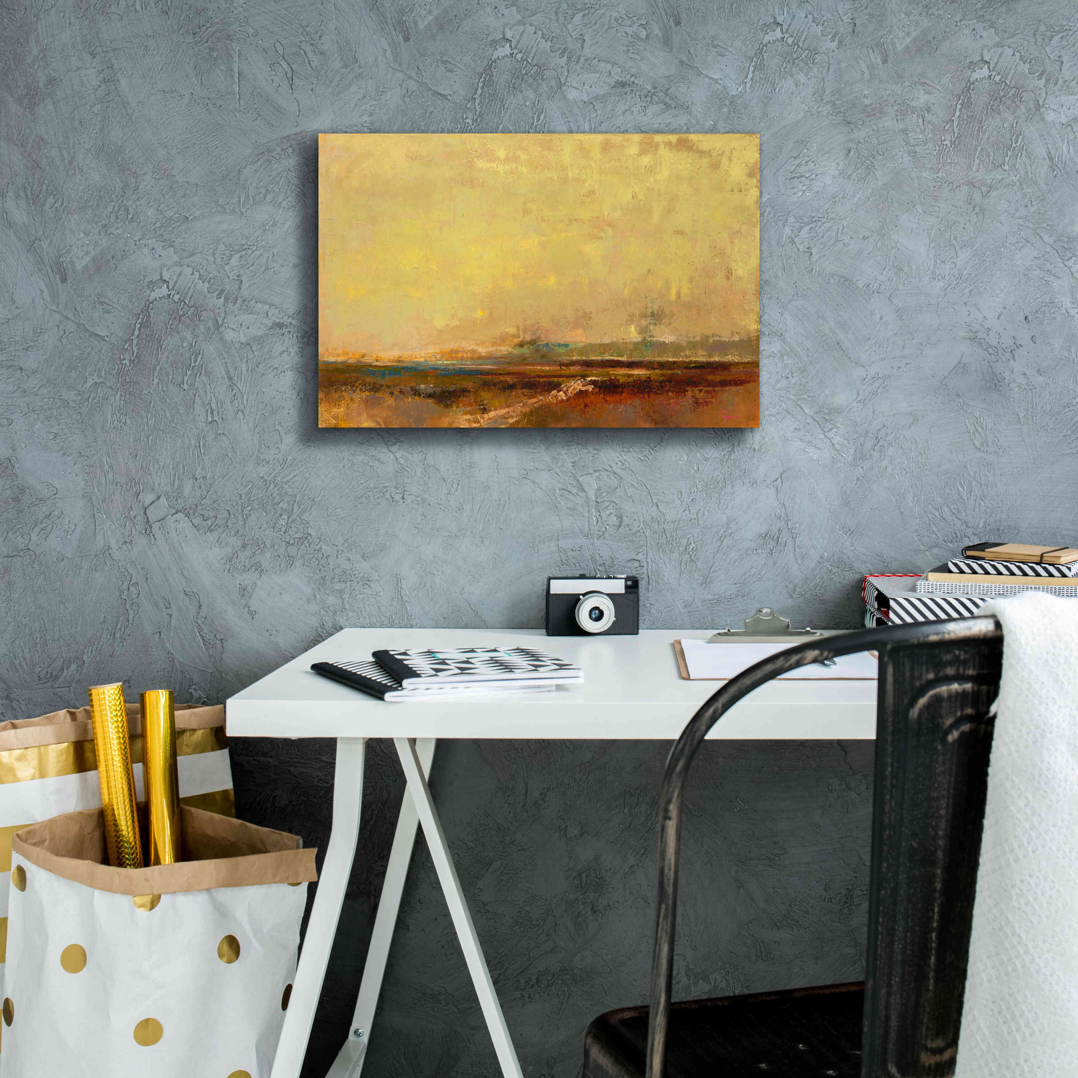 'Bones' by Patrick Dennis, Giclee Canvas Wall Art,18x12