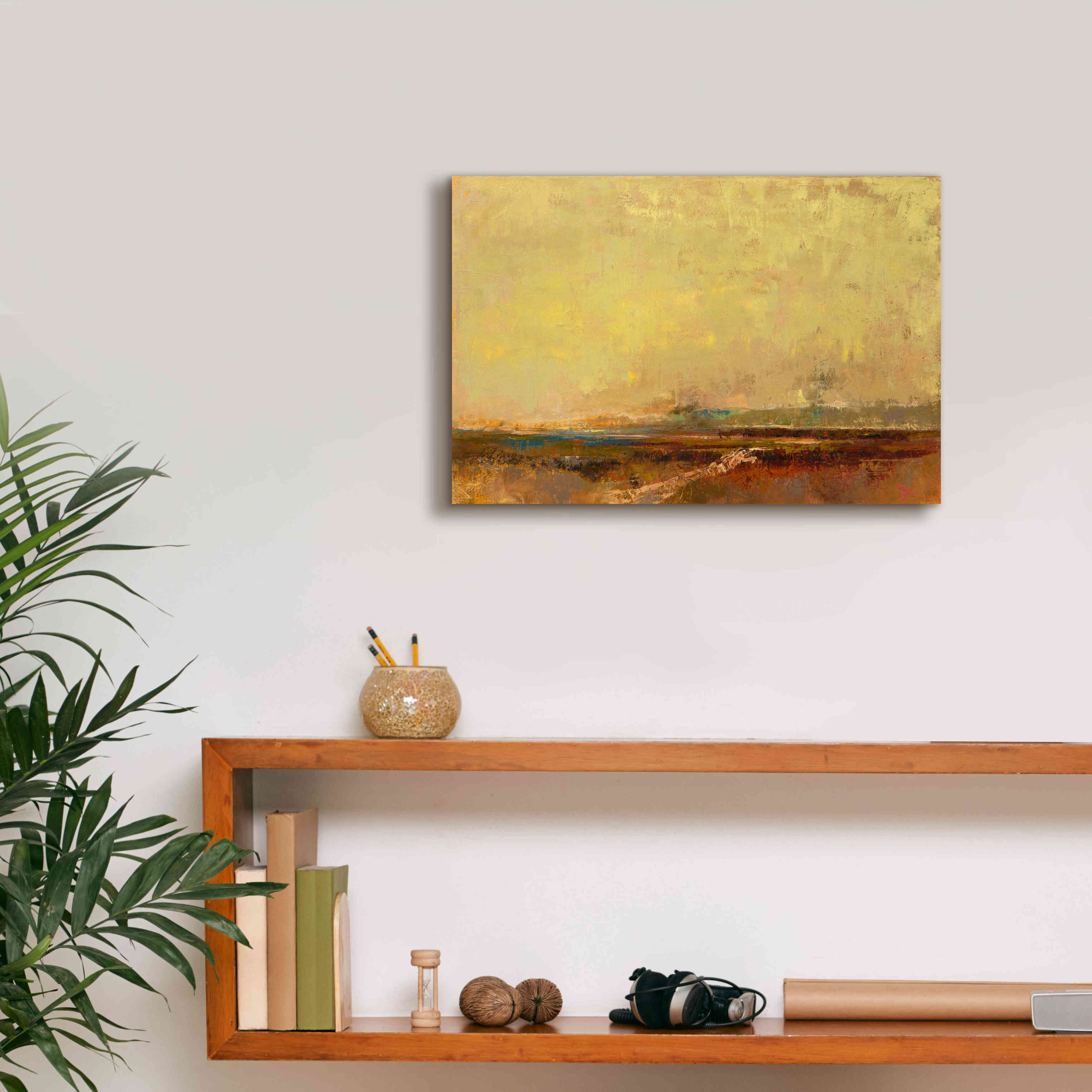 'Bones' by Patrick Dennis, Giclee Canvas Wall Art,18x12