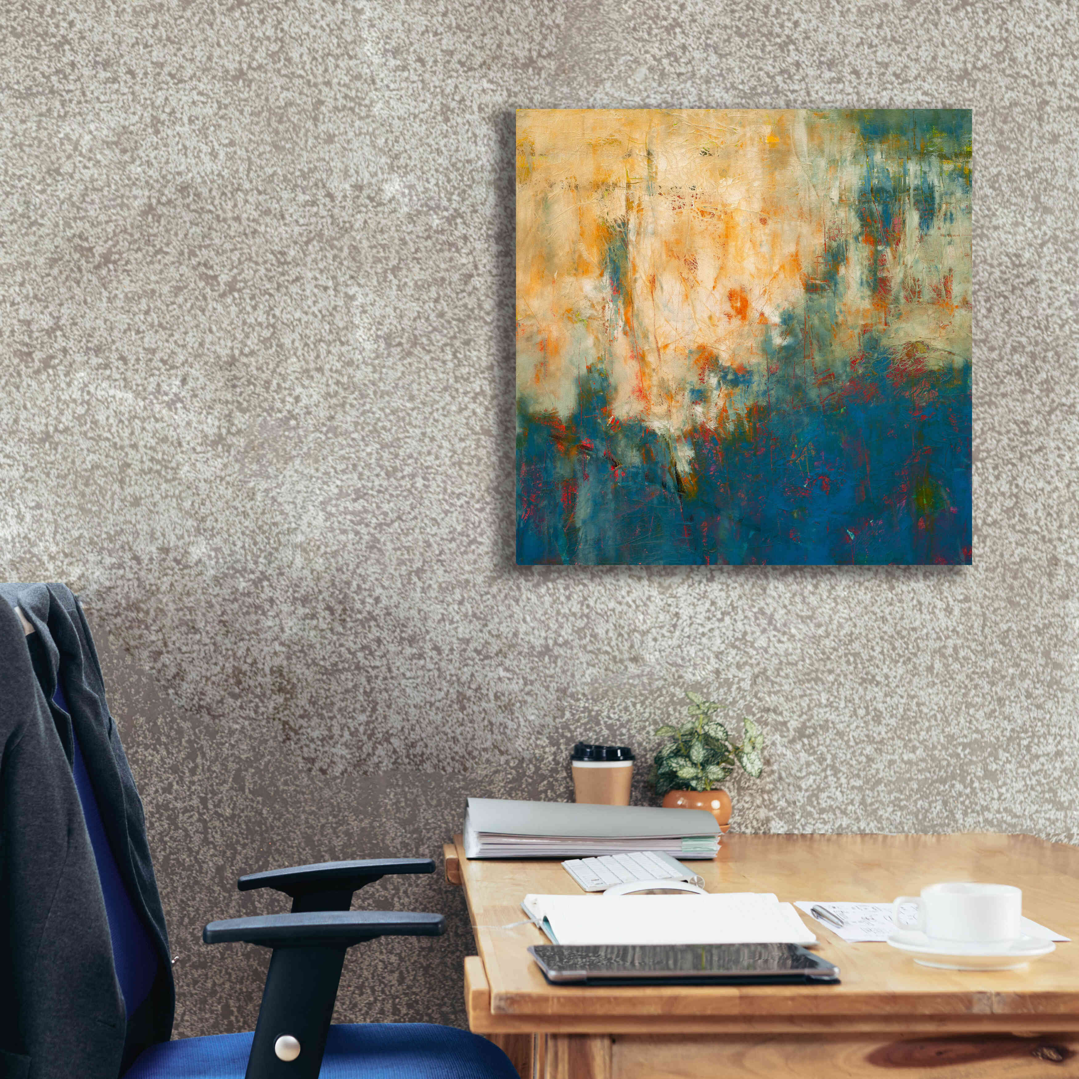 'Breathing Room' by Patrick Dennis, Giclee Canvas Wall Art,26x26