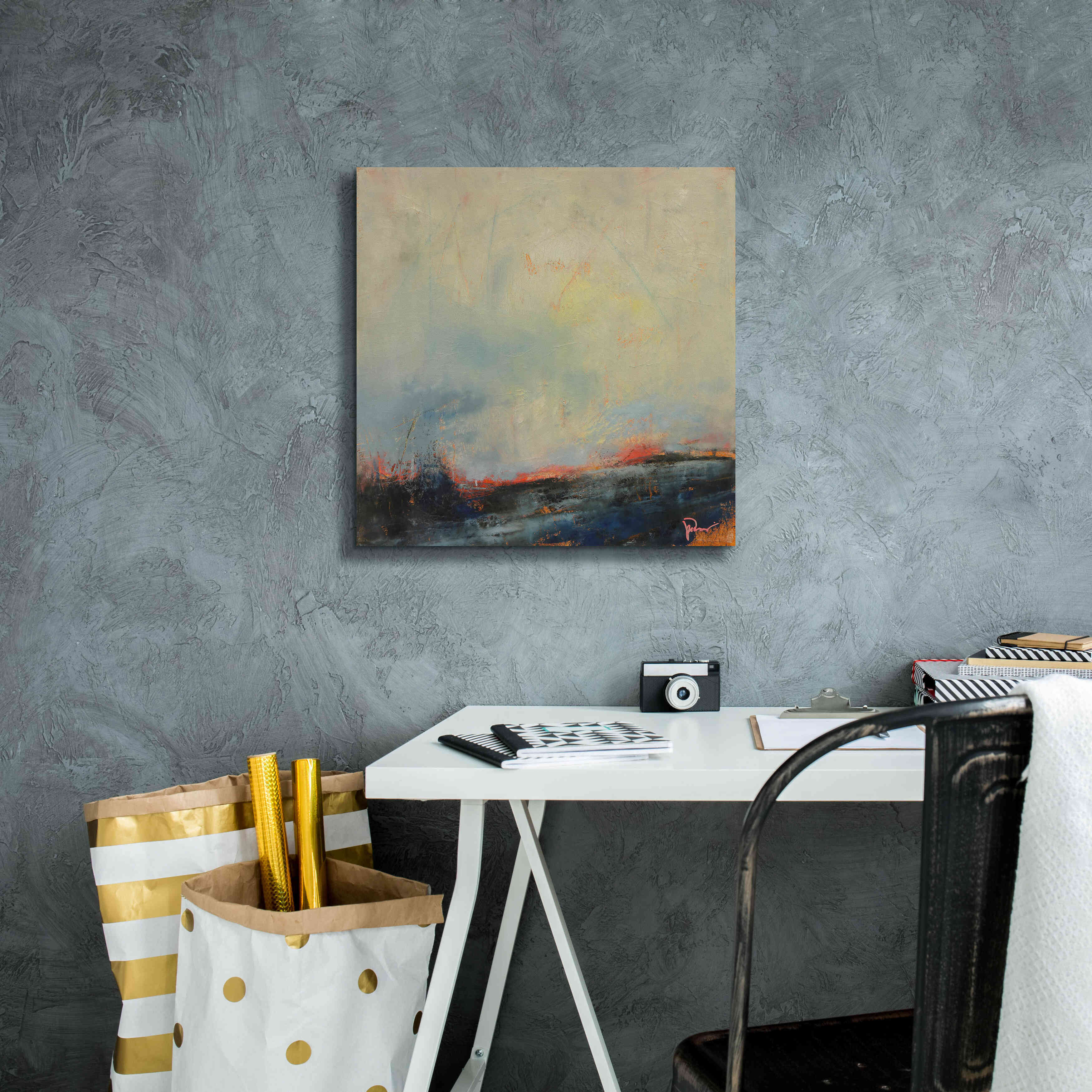 'Burnout' by Patrick Dennis, Giclee Canvas Wall Art,18x18