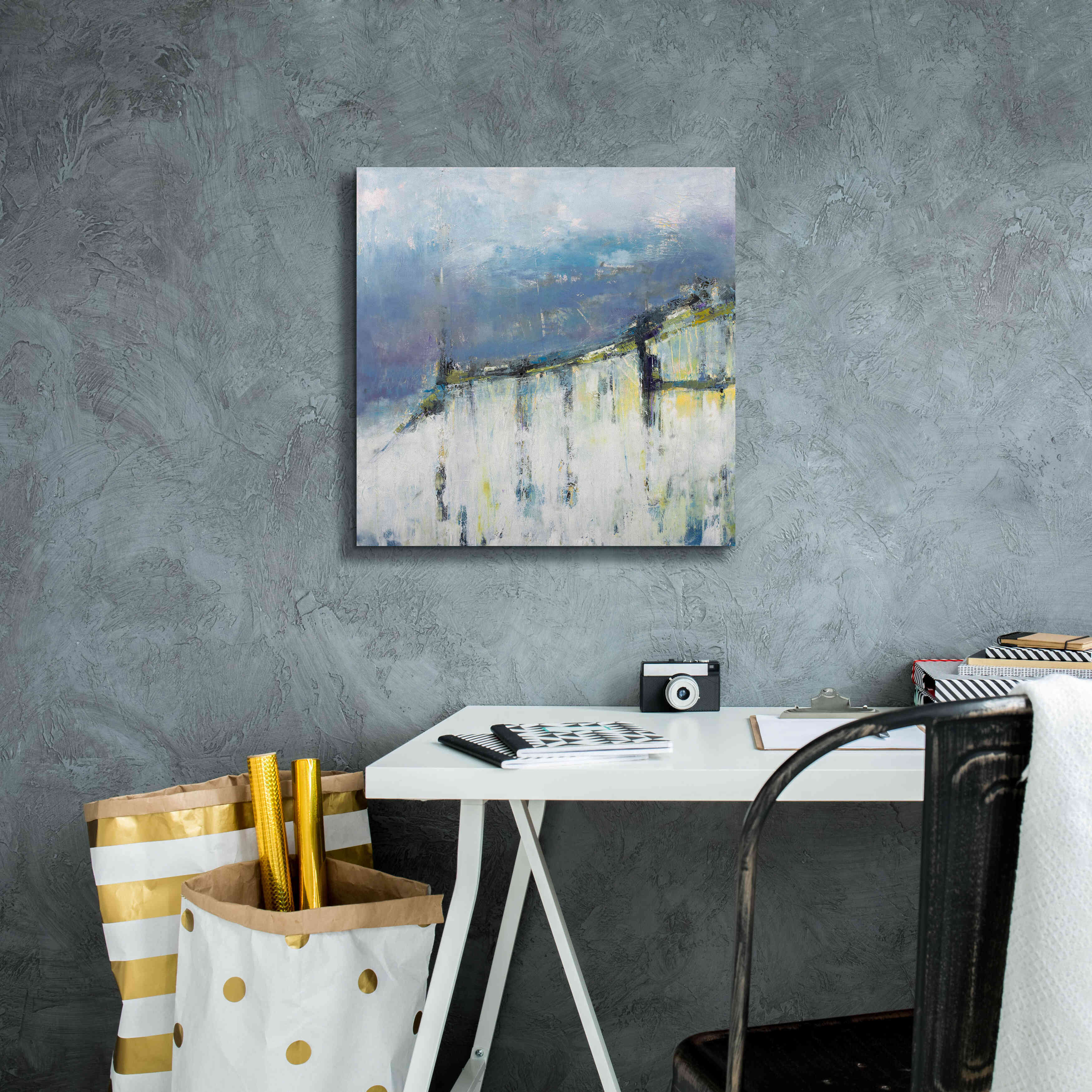 'Camarillo' by Patrick Dennis, Giclee Canvas Wall Art,18x18