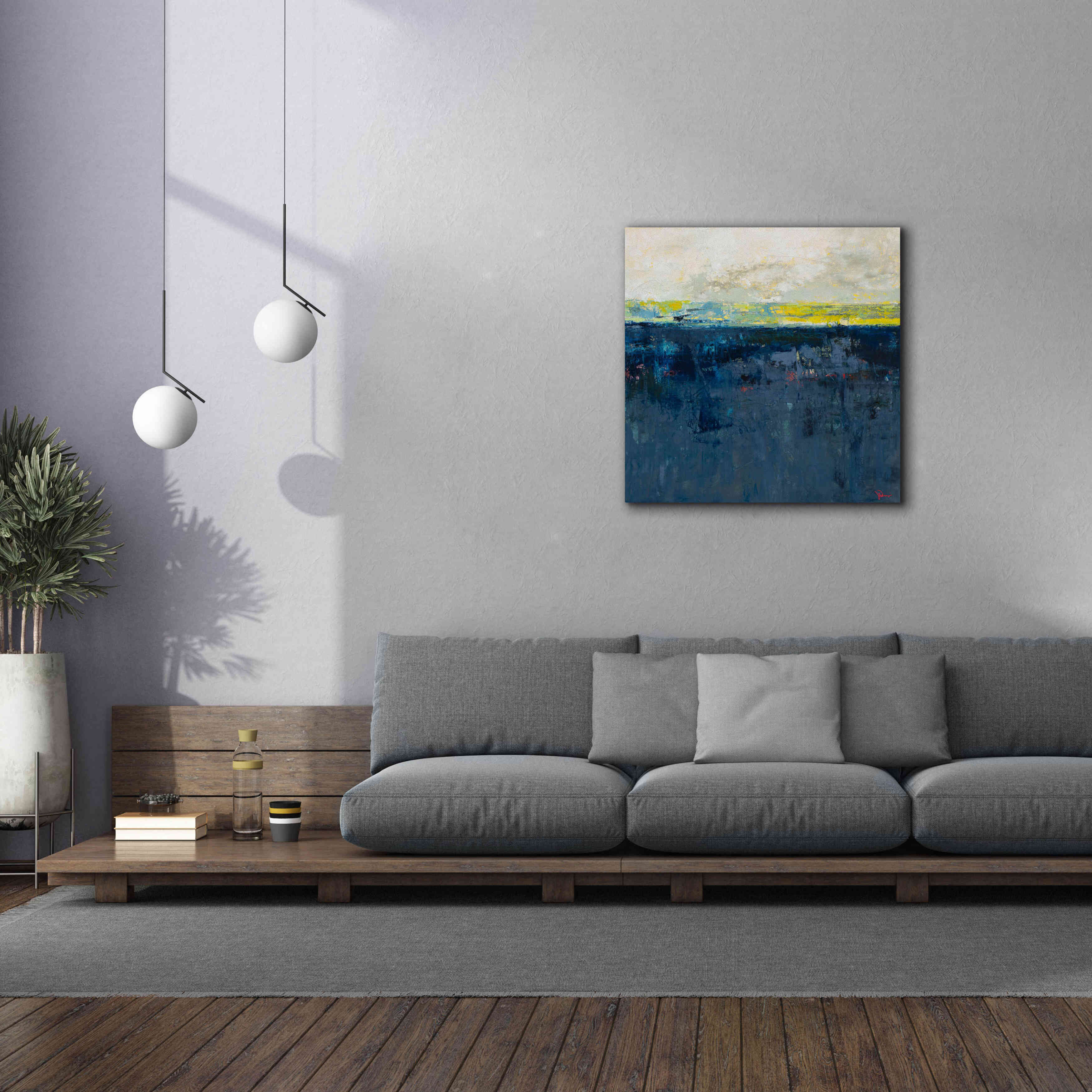'Clean Slate' by Patrick Dennis, Giclee Canvas Wall Art,37x37