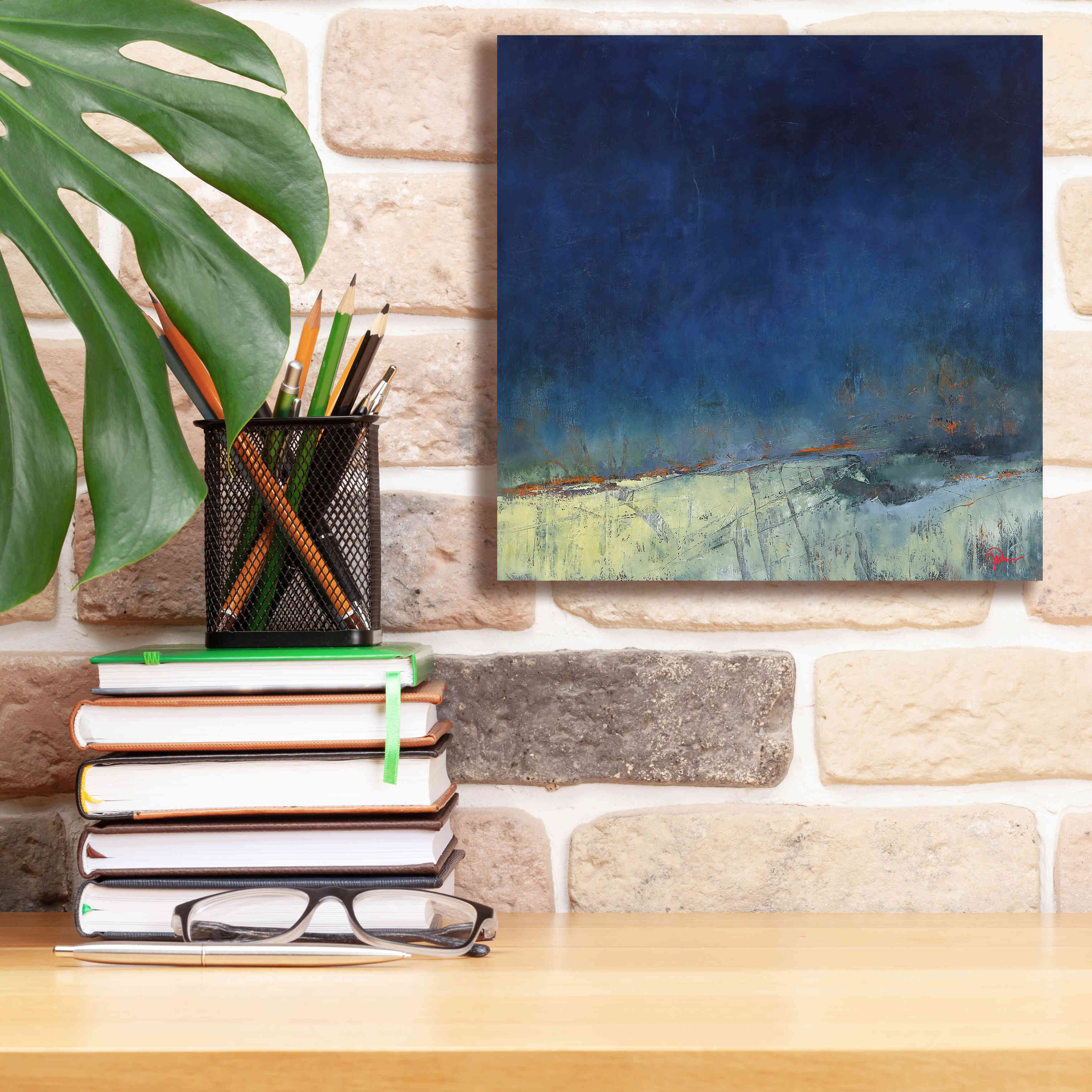 'Dugout' by Patrick Dennis, Giclee Canvas Wall Art,12x12