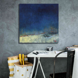 'Dugout' by Patrick Dennis, Giclee Canvas Wall Art,26x26