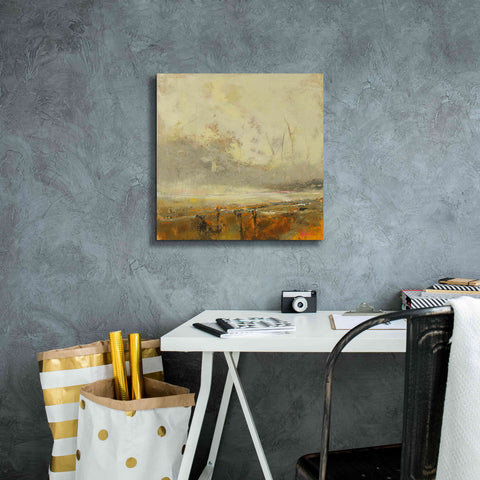 Image of 'Farm Path' by Patrick Dennis, Giclee Canvas Wall Art,18x18