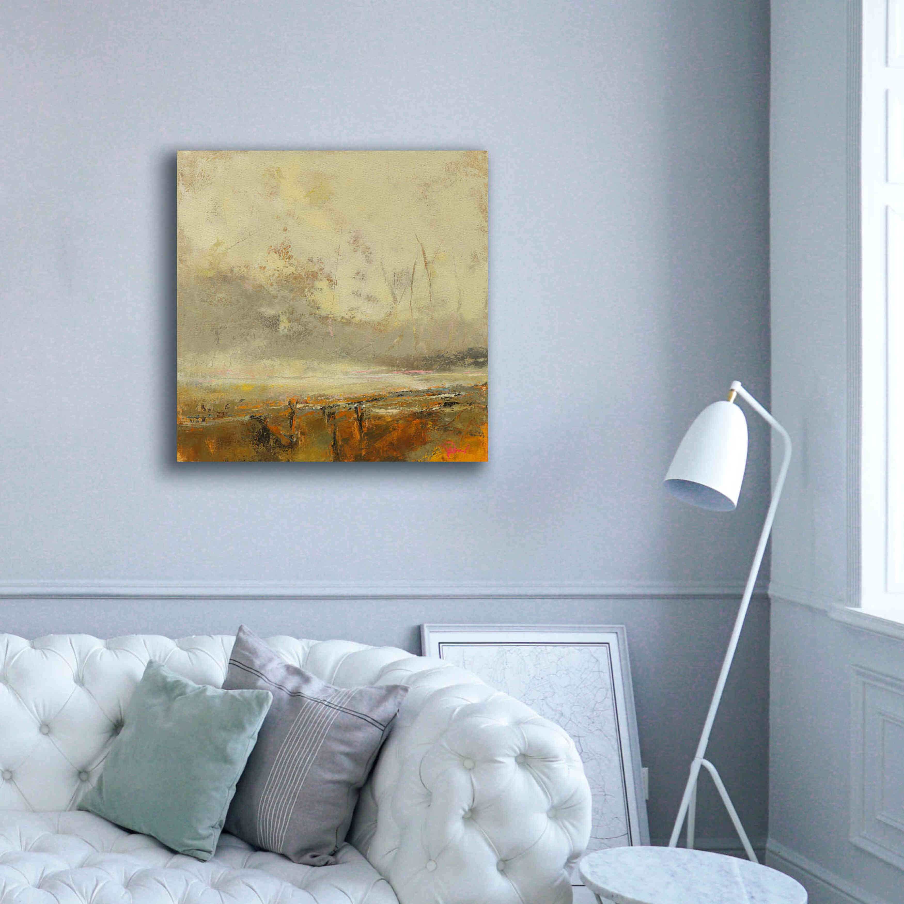'Farm Path' by Patrick Dennis, Giclee Canvas Wall Art,37x37