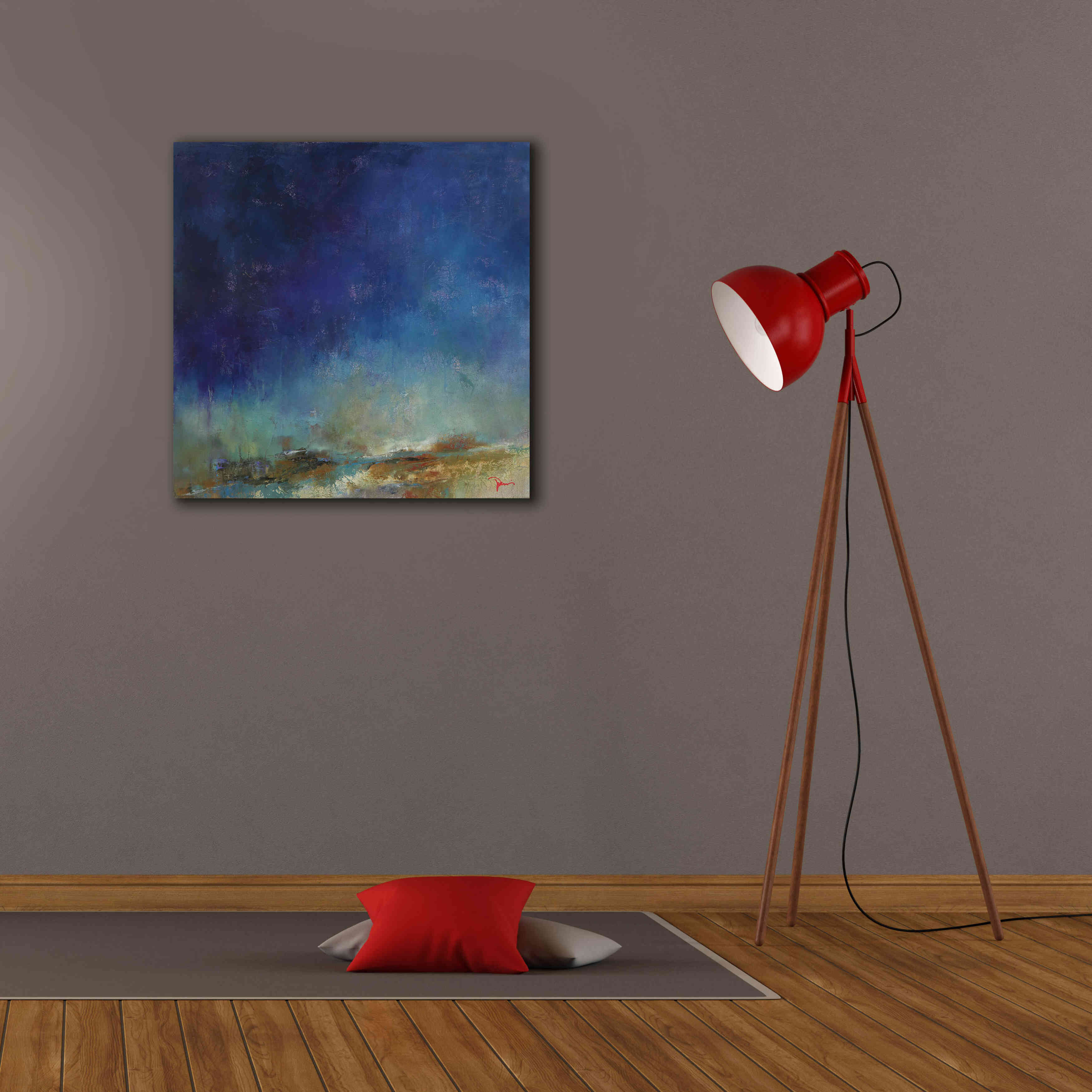 'Hawley' by Patrick Dennis, Giclee Canvas Wall Art,26x26