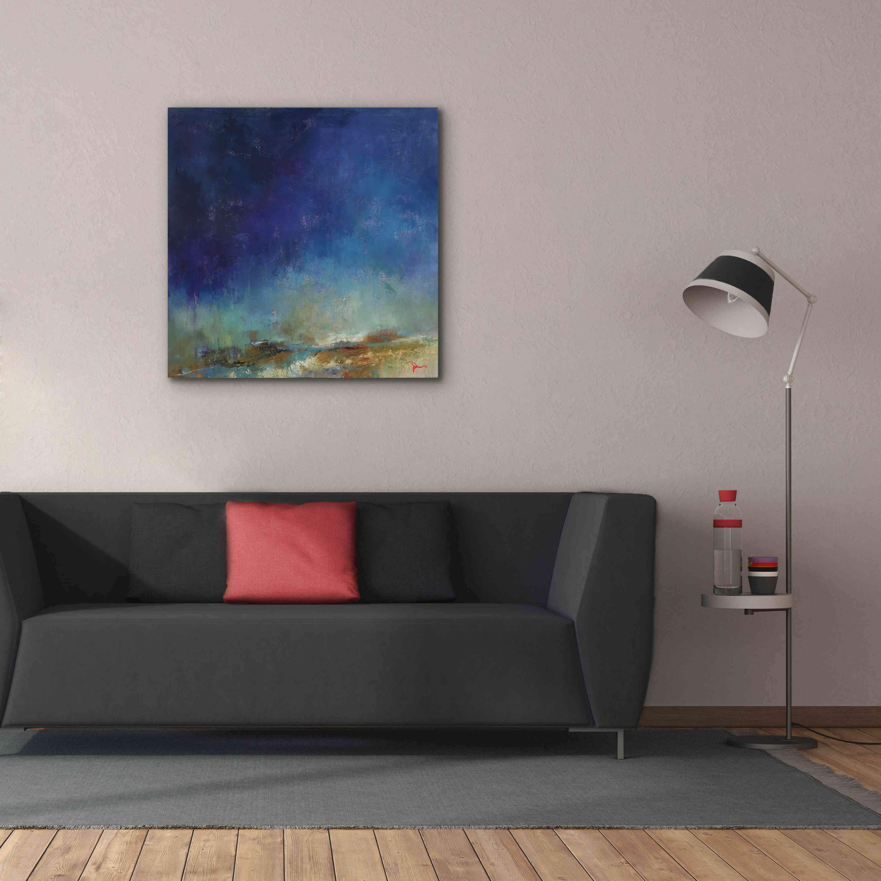 'Hawley' by Patrick Dennis, Giclee Canvas Wall Art,37x37