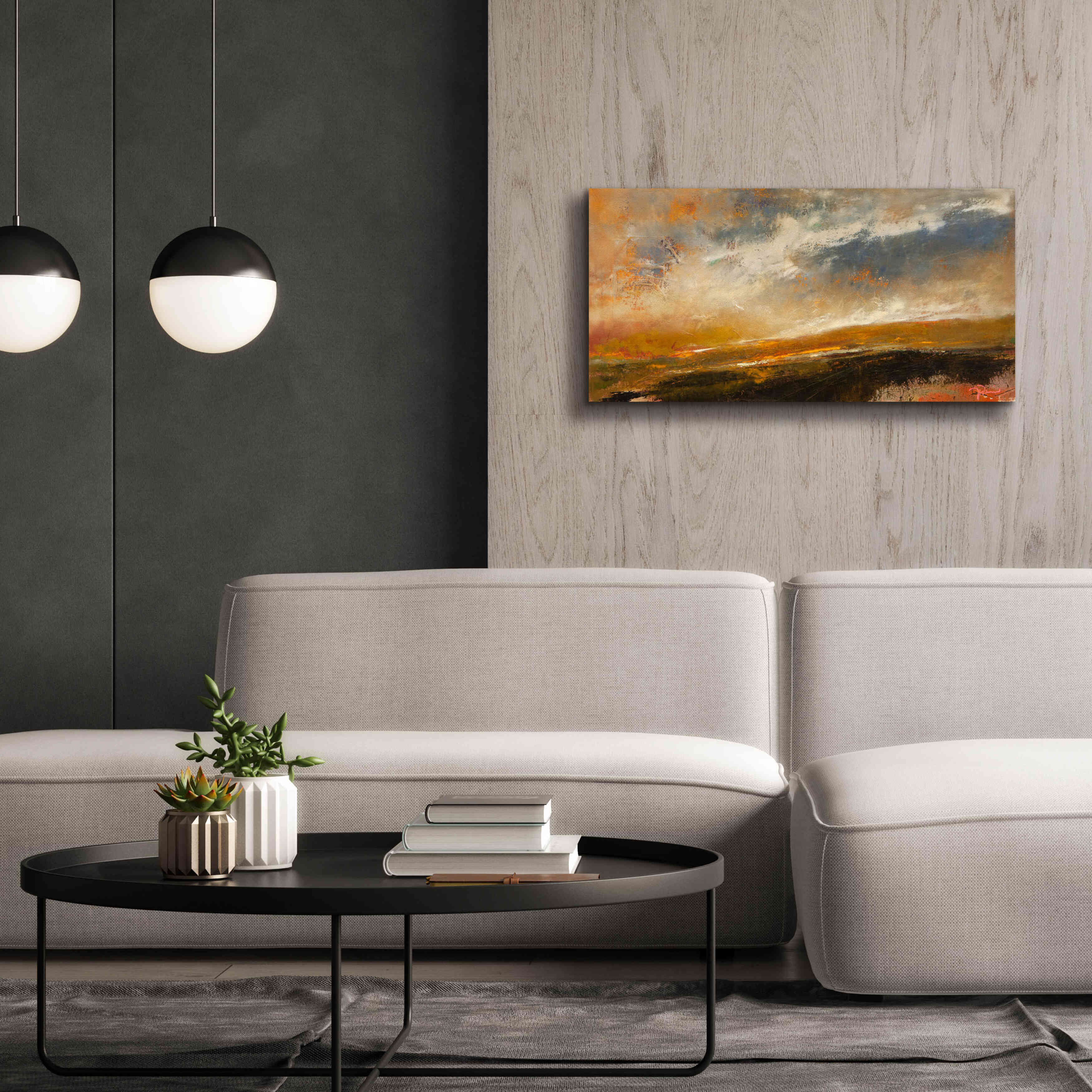 'Last of The Green' by Patrick Dennis, Giclee Canvas Wall Art,40x20