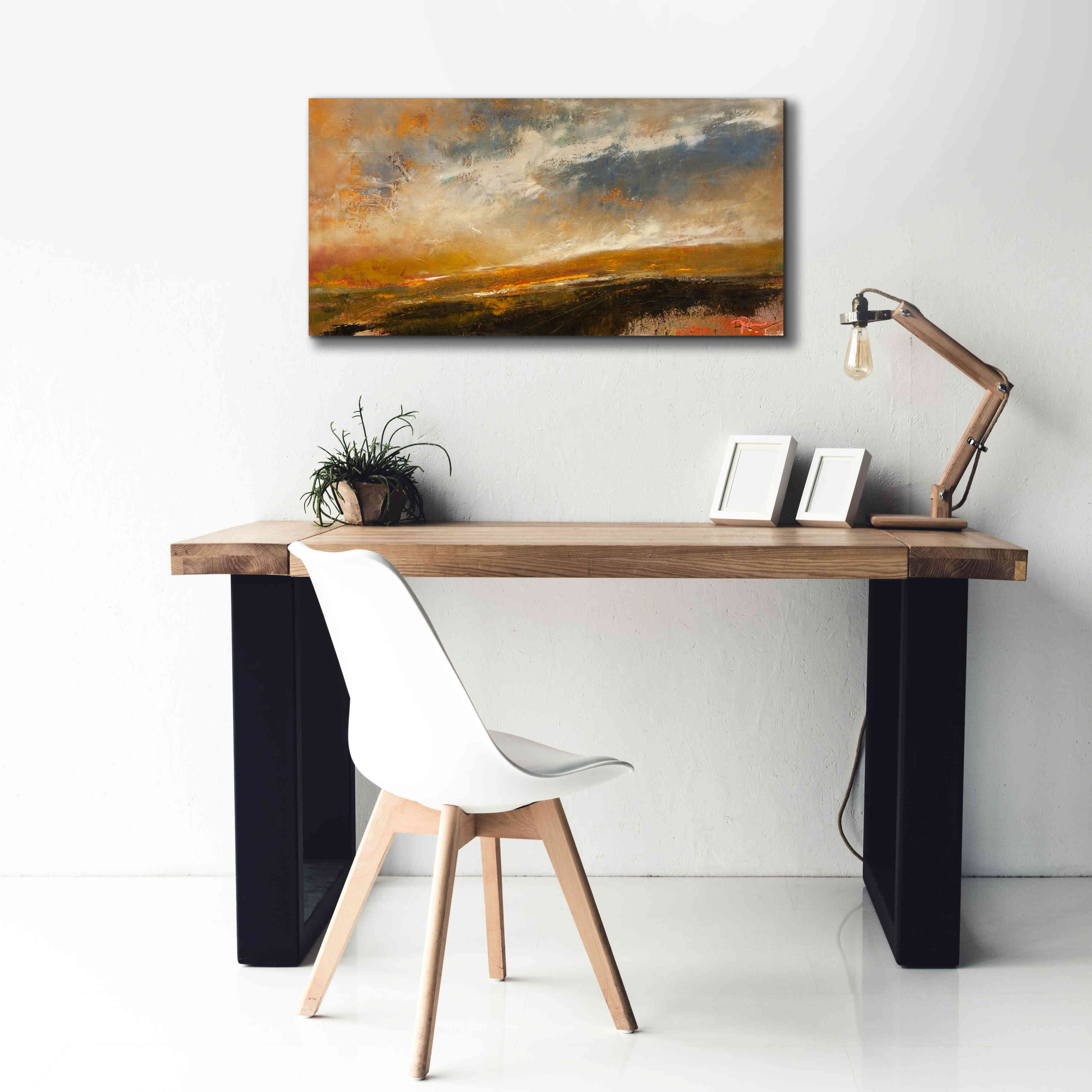 'Last of The Green' by Patrick Dennis, Giclee Canvas Wall Art,40x20