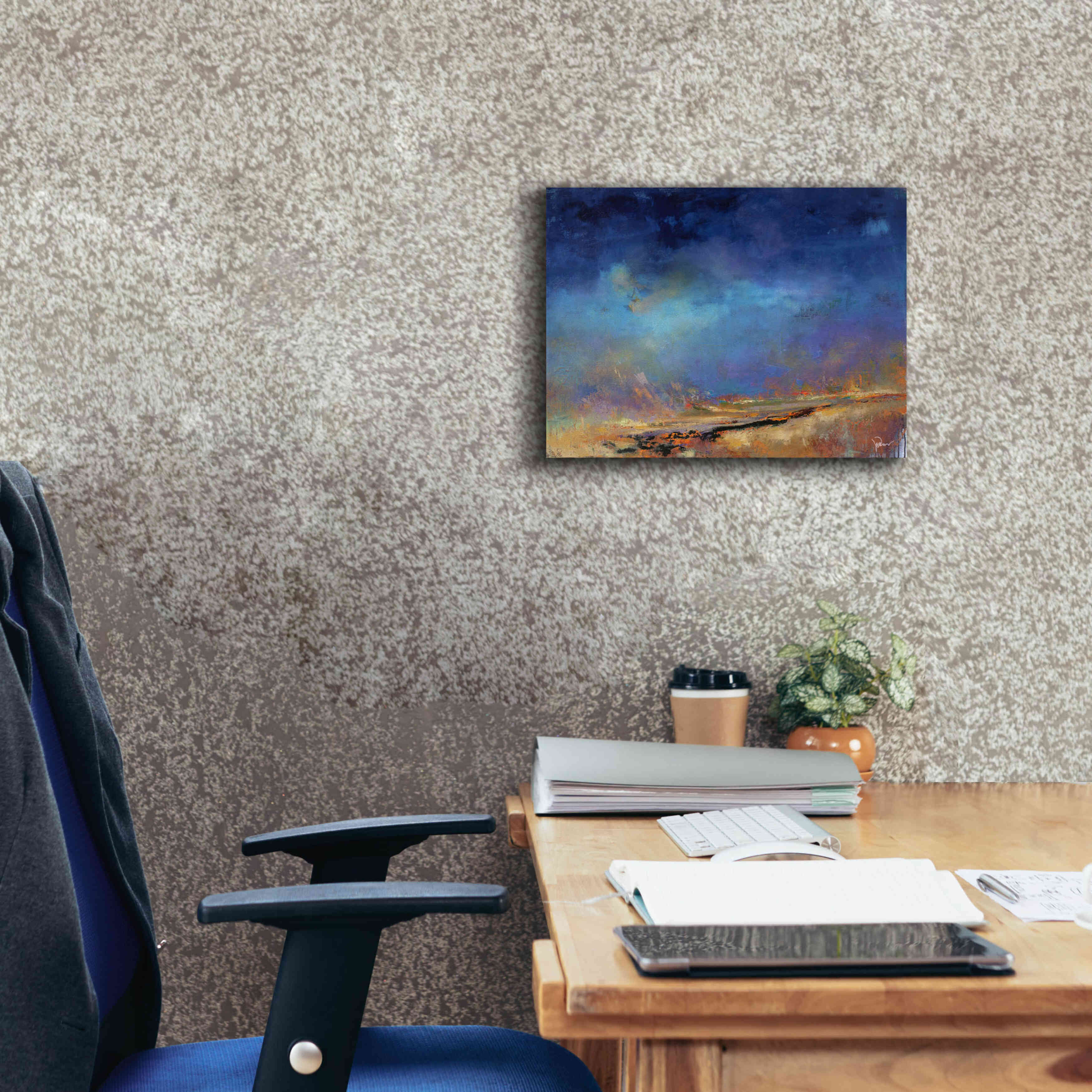 'Lost Land' by Patrick Dennis, Giclee Canvas Wall Art,16 x 12