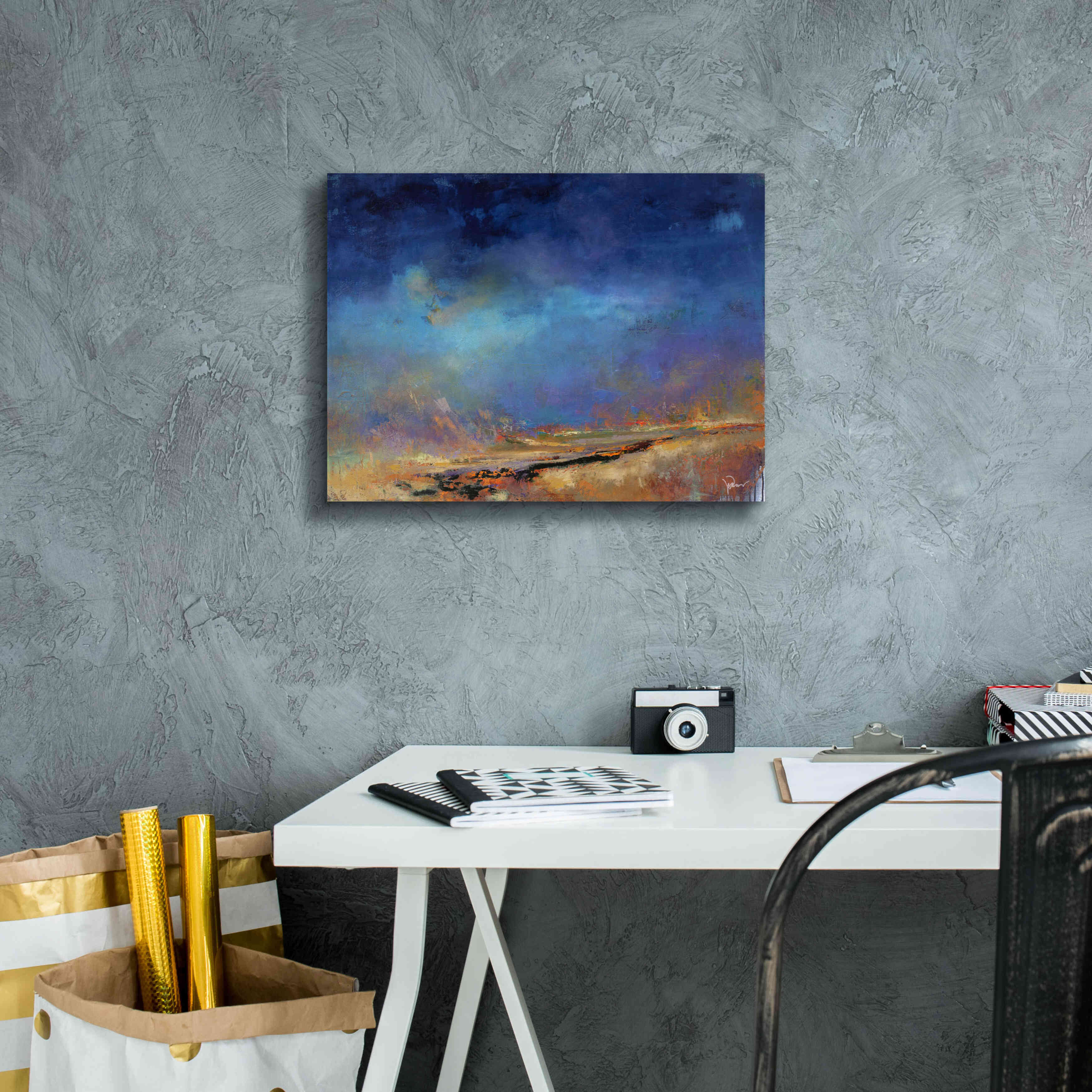 'Lost Land' by Patrick Dennis, Giclee Canvas Wall Art,16 x 12