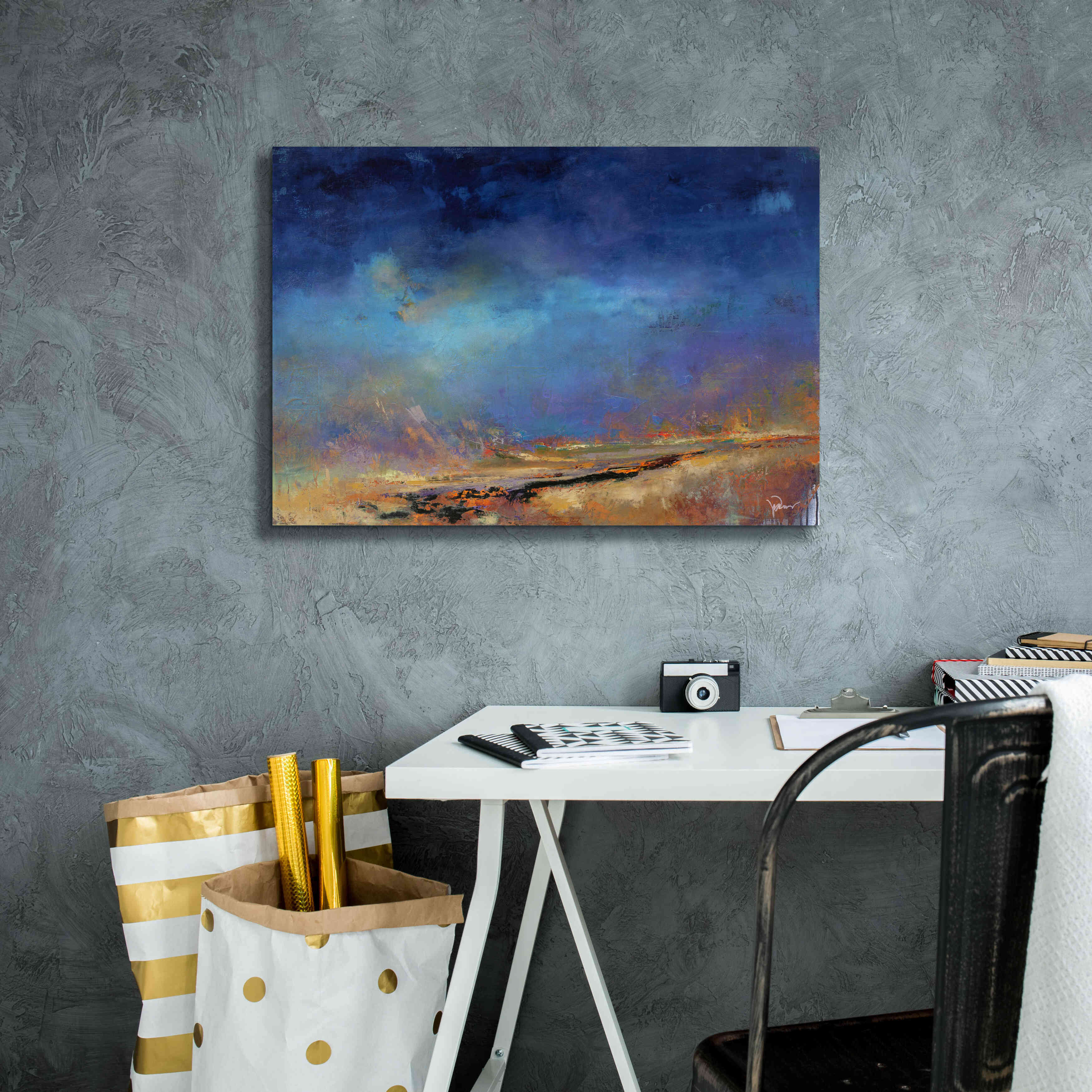 'Lost Land' by Patrick Dennis, Giclee Canvas Wall Art,26 x 18