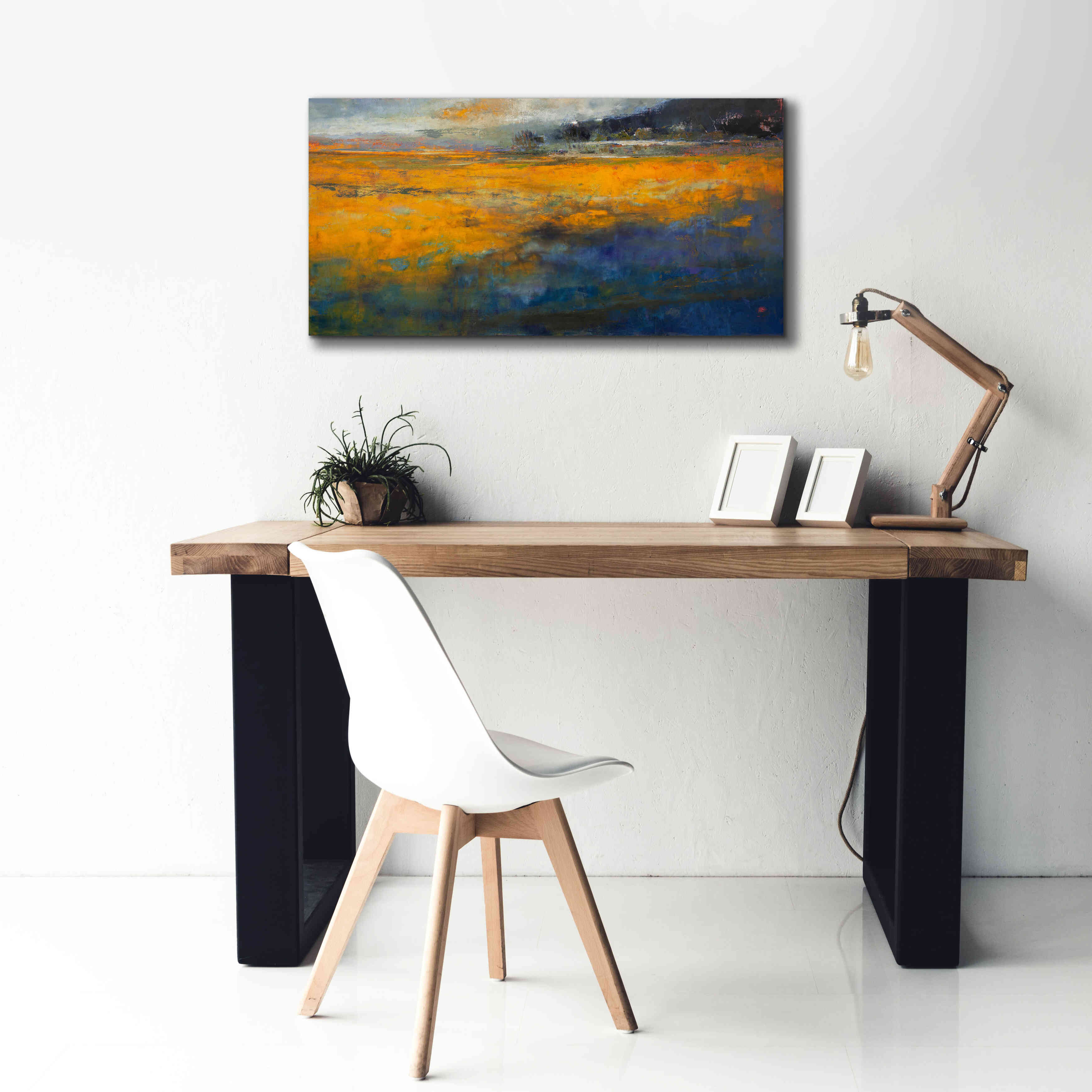 'Marshes' by Patrick Dennis, Giclee Canvas Wall Art,40 x 20