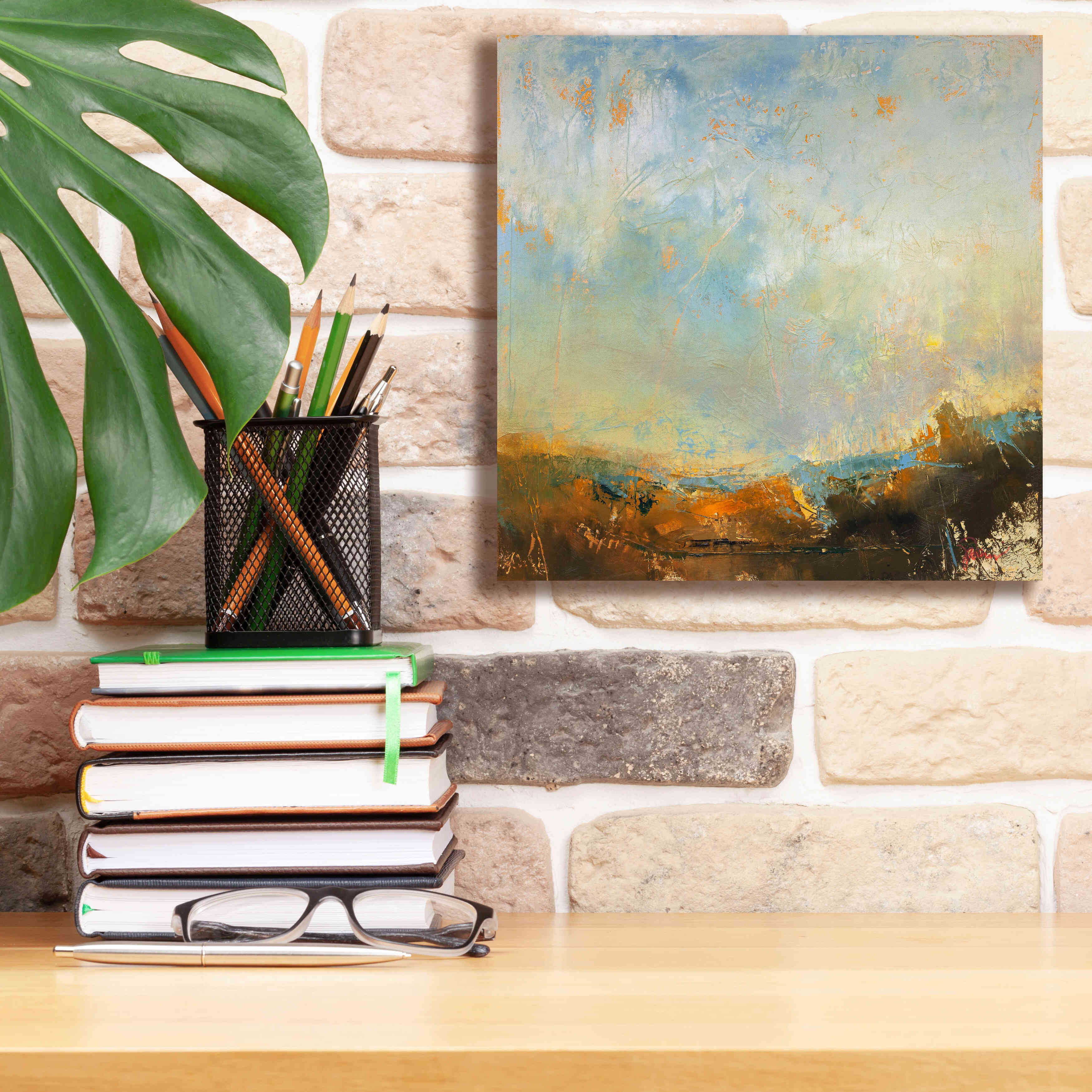'Scaffold' by Patrick Dennis, Giclee Canvas Wall Art,12 x 12