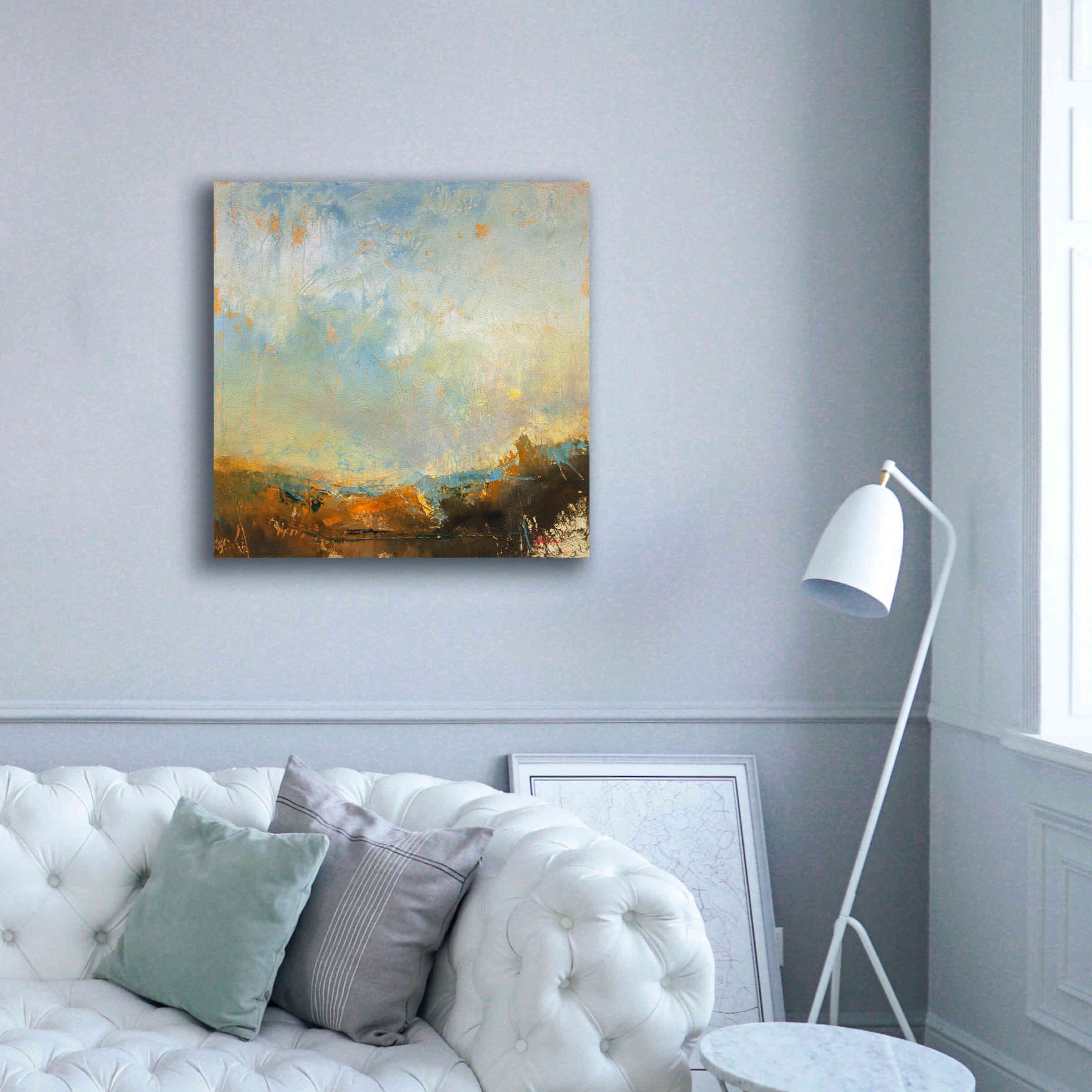 'Scaffold' by Patrick Dennis, Giclee Canvas Wall Art,37 x 37