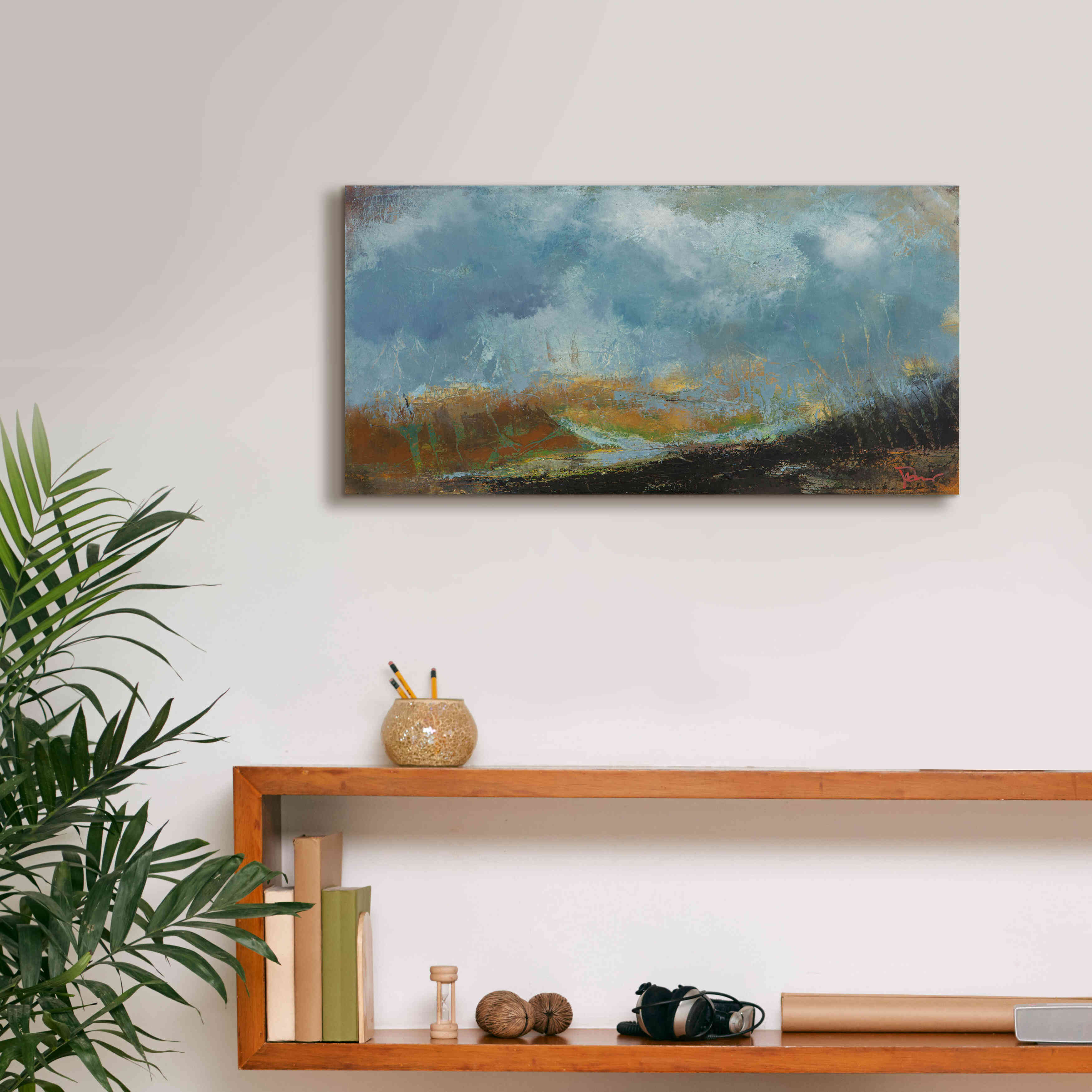 'Spires' by Patrick Dennis, Giclee Canvas Wall Art,24 x 12