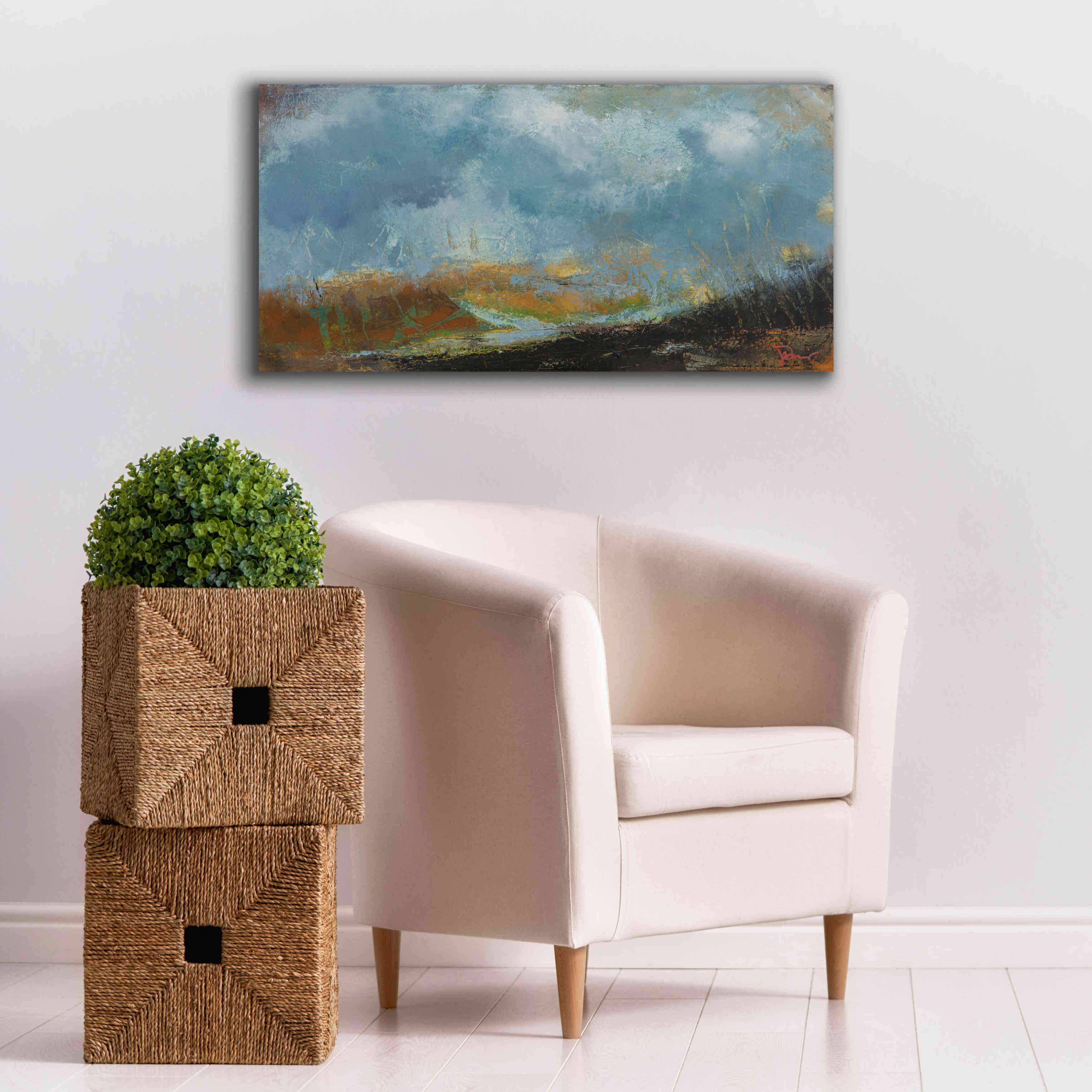 'Spires' by Patrick Dennis, Giclee Canvas Wall Art,40 x 20