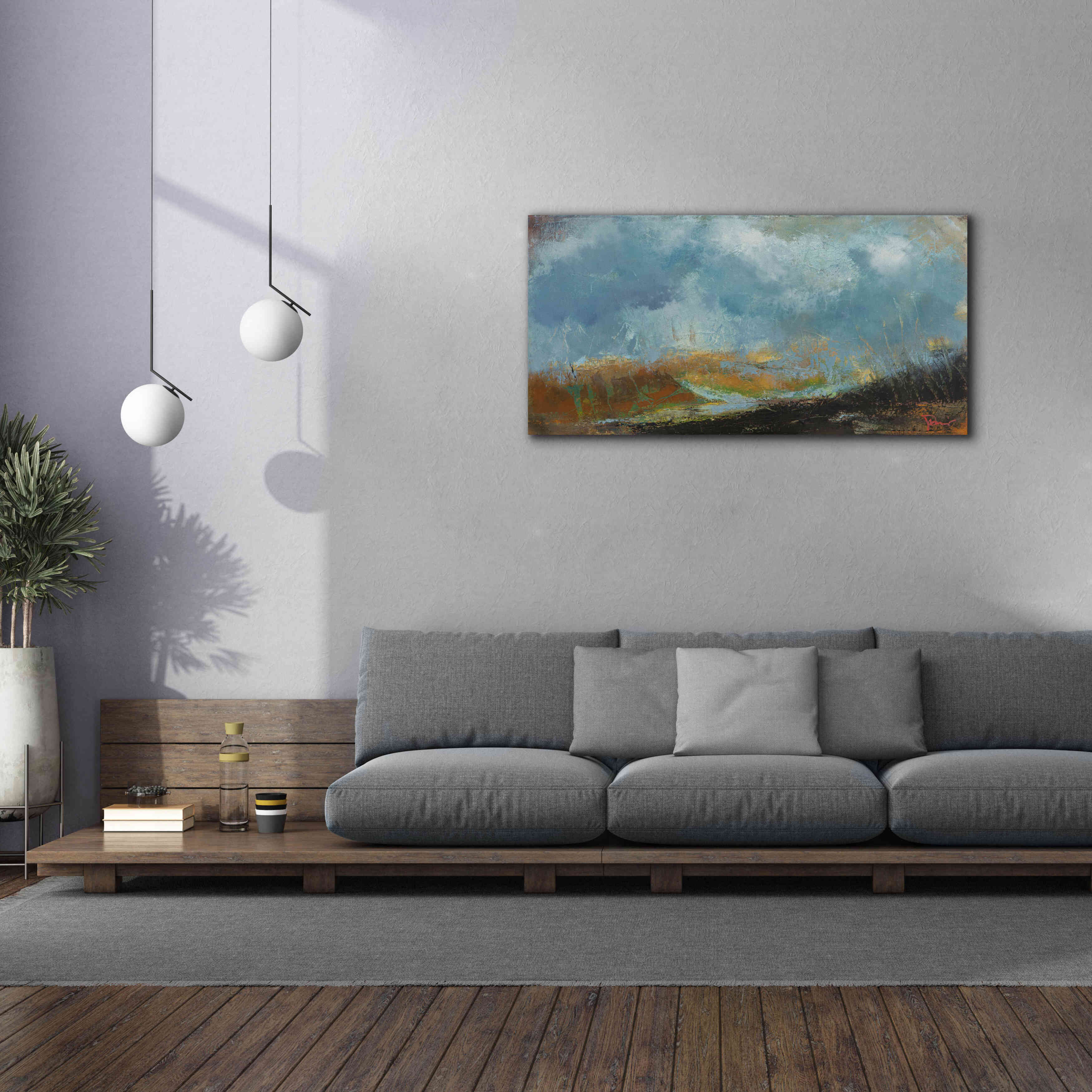 'Spires' by Patrick Dennis, Giclee Canvas Wall Art,60 x 30