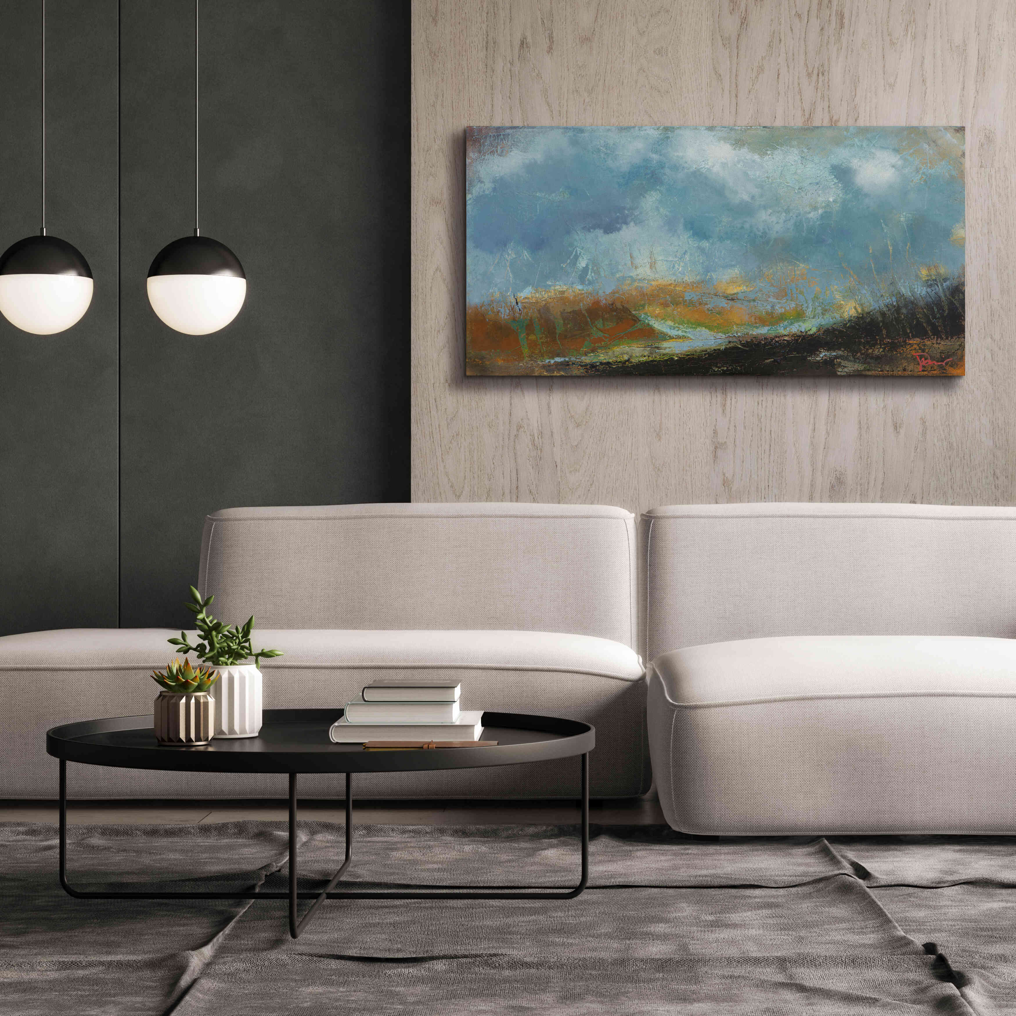 'Spires' by Patrick Dennis, Giclee Canvas Wall Art,60 x 30