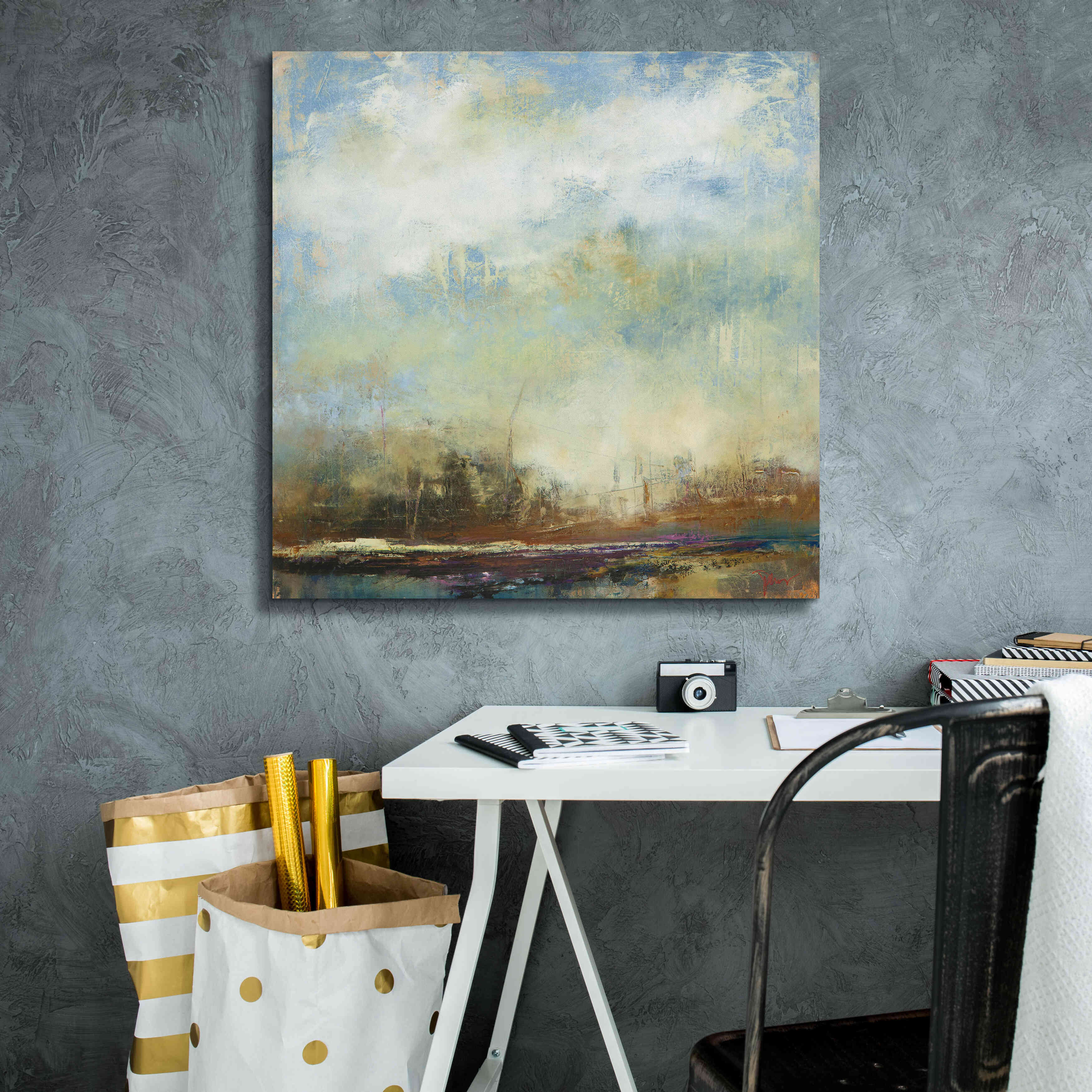 'Thai Effect' by Patrick Dennis, Giclee Canvas Wall Art,26 x 26