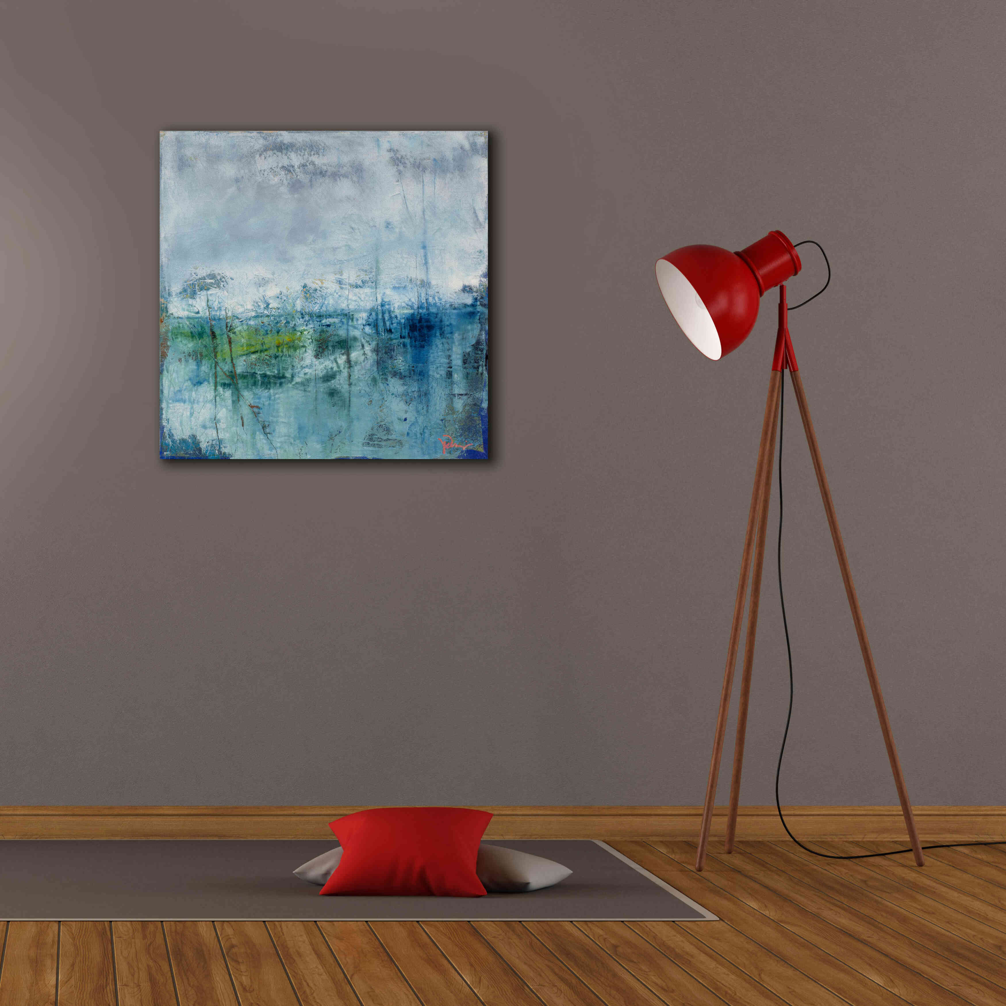 'Thaw' by Patrick Dennis, Giclee Canvas Wall Art,26 x 26