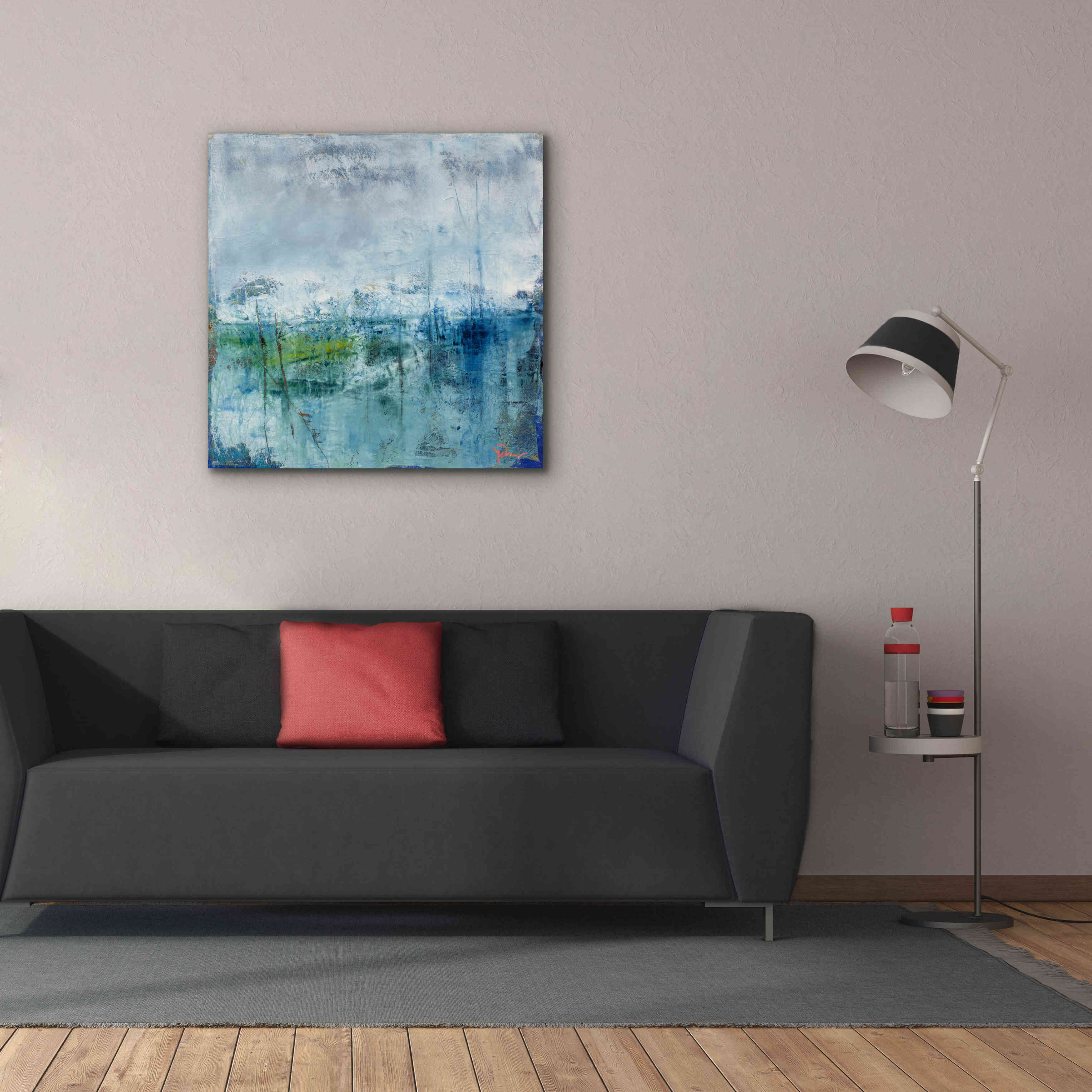 'Thaw' by Patrick Dennis, Giclee Canvas Wall Art,37 x 37