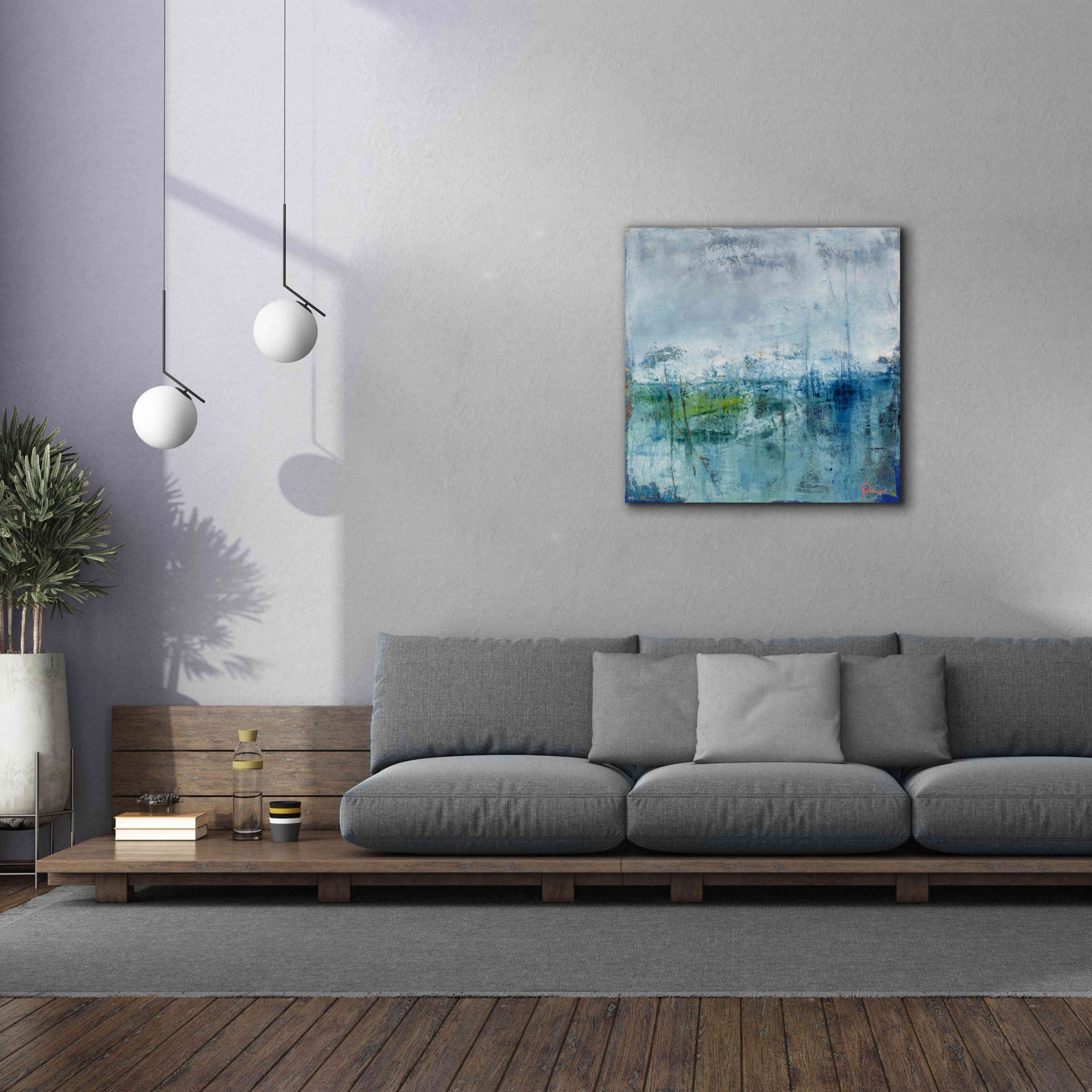 'Thaw' by Patrick Dennis, Giclee Canvas Wall Art,37 x 37