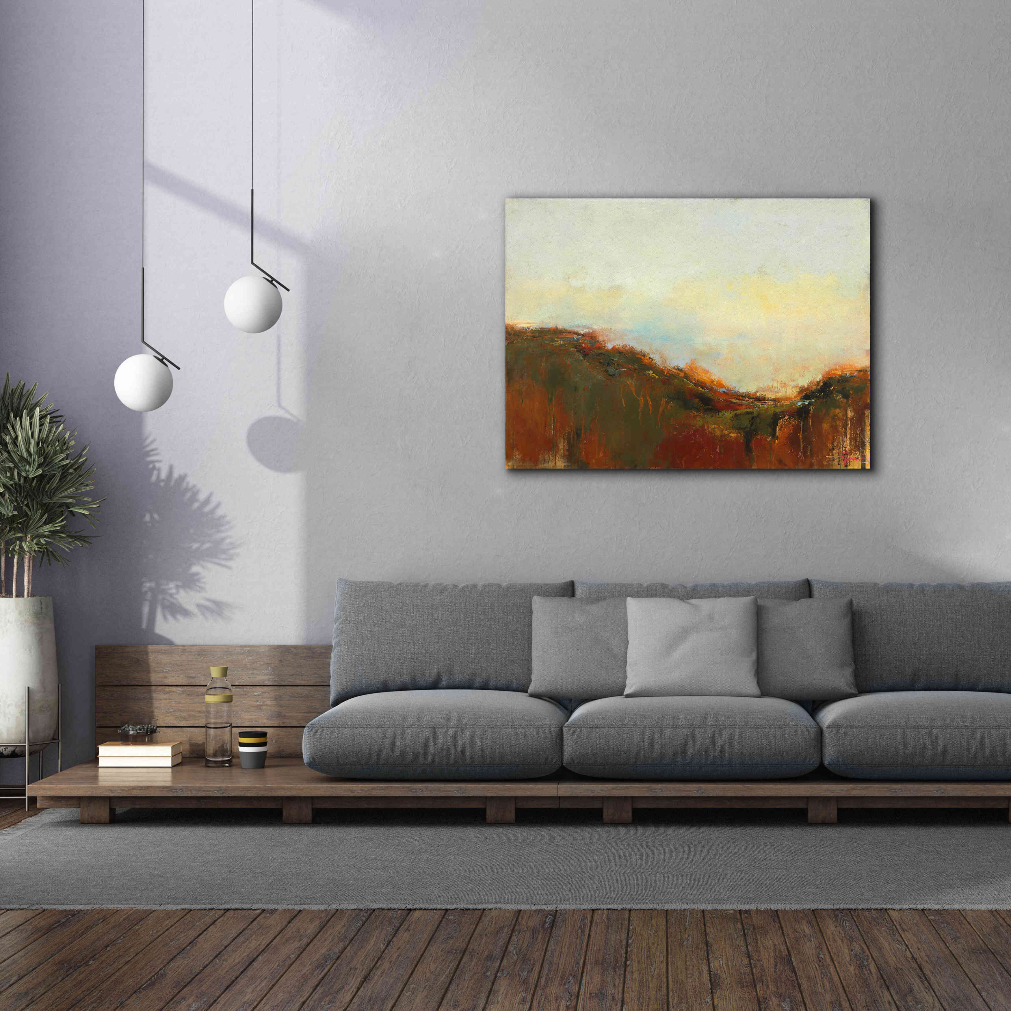 'The Bowl' by Patrick Dennis, Giclee Canvas Wall Art,54 x 40
