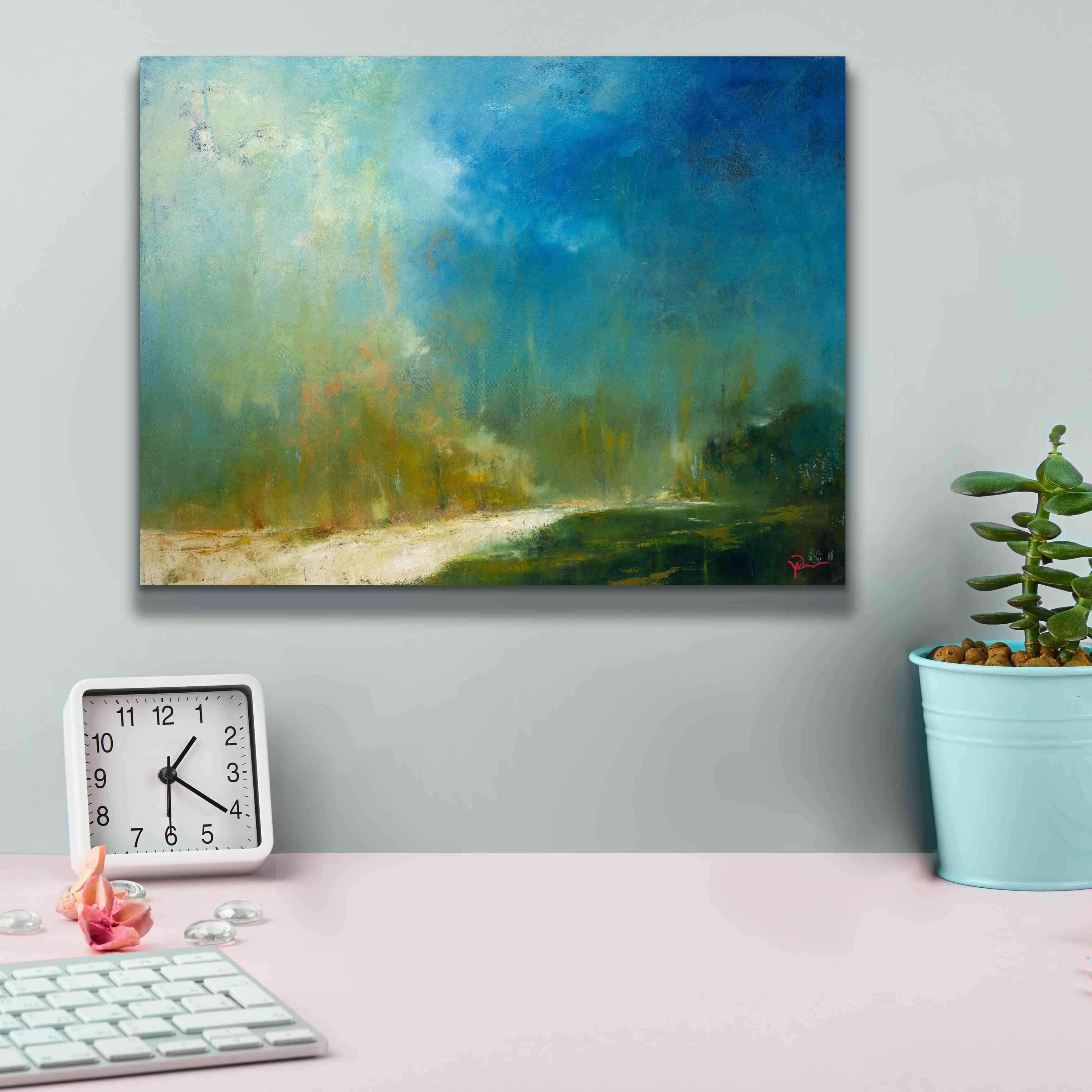 'The Path' by Patrick Dennis, Giclee Canvas Wall Art,16 x 12